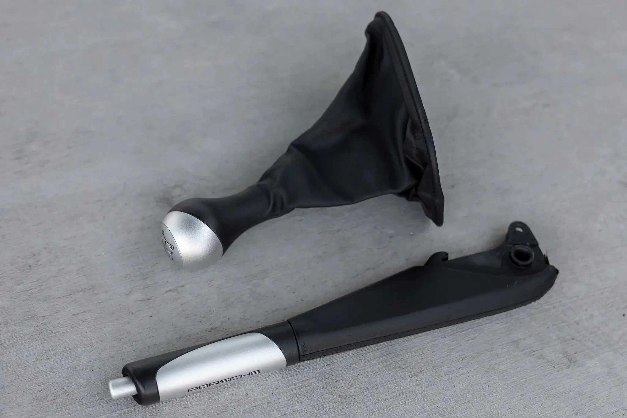 No Reserve NOS 993 C2S Shifter and Emergency Brake Handle | PCARMARKET