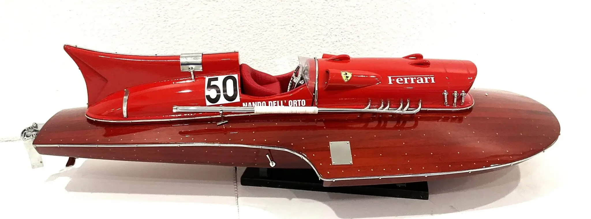 【希少品】フェラーリ ARNO XI スピードボート 模型 2003 アルノ No Reserve Ferrari Arno XI Racing Boat Model | PCARMARKET