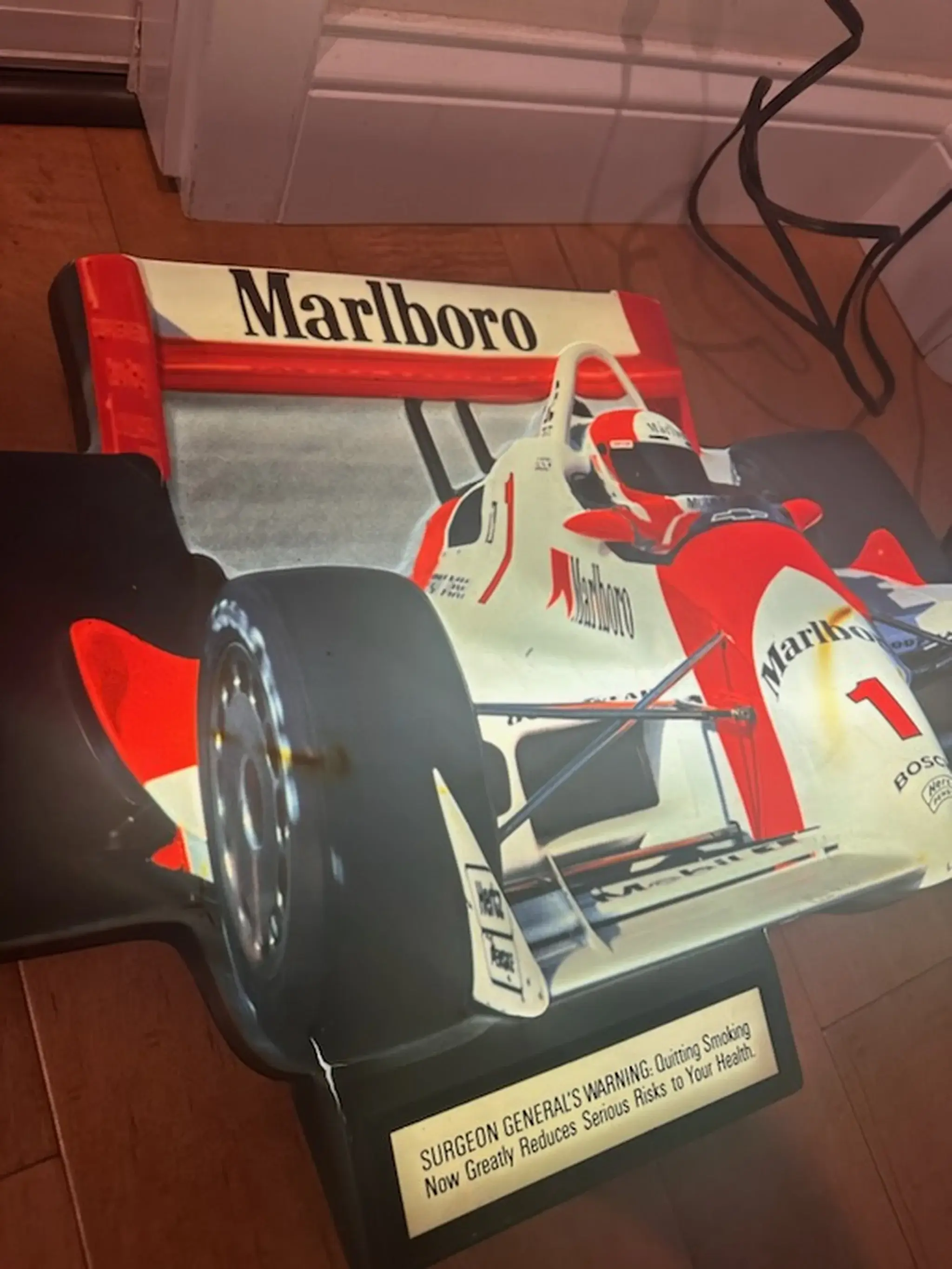MP: 90s Illuminated Marlboro Indy Car Sign | PCARMARKET