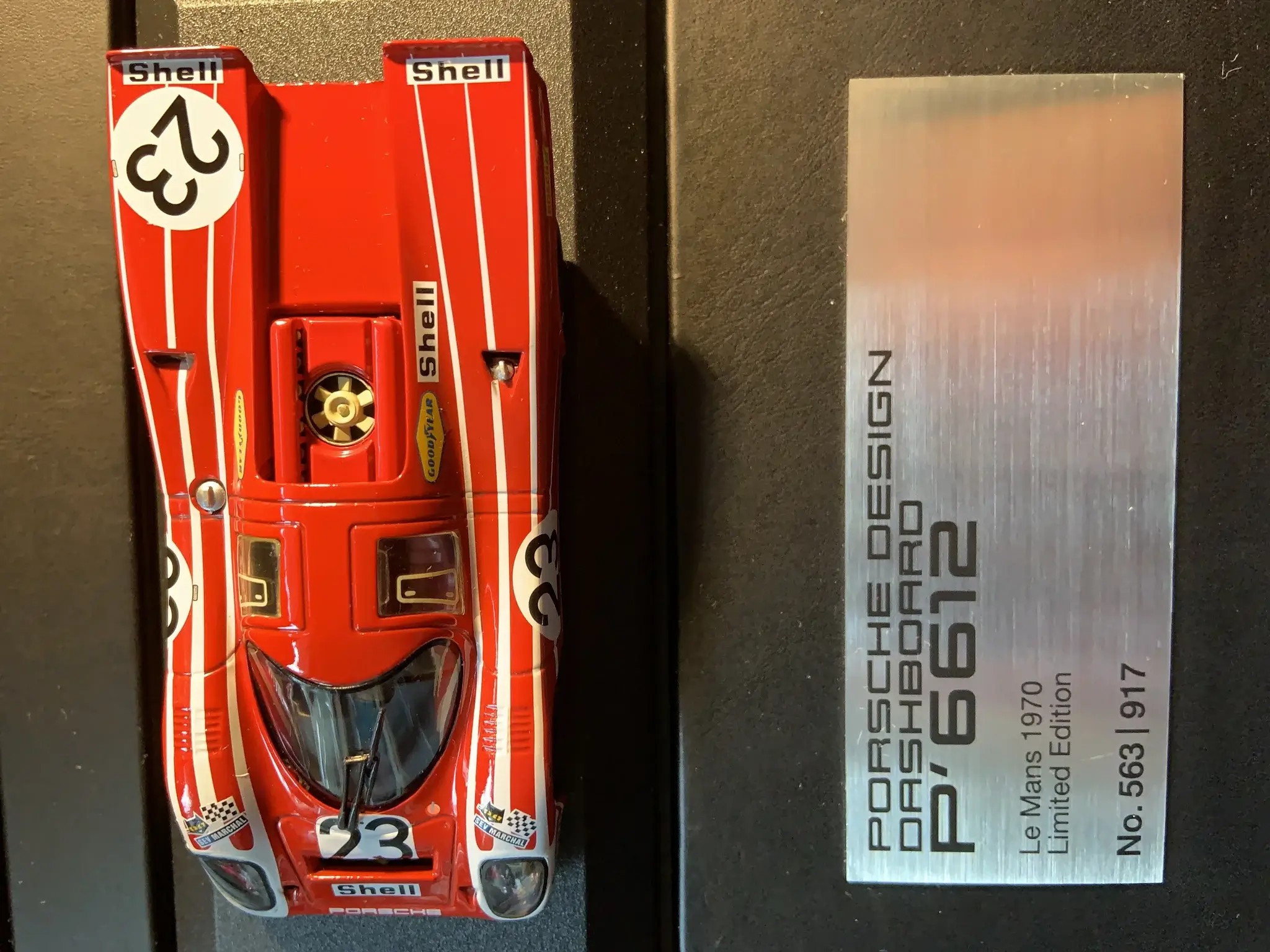 Porsche Design P'6612 Dashboard Le Mans 1970 Limited Edition