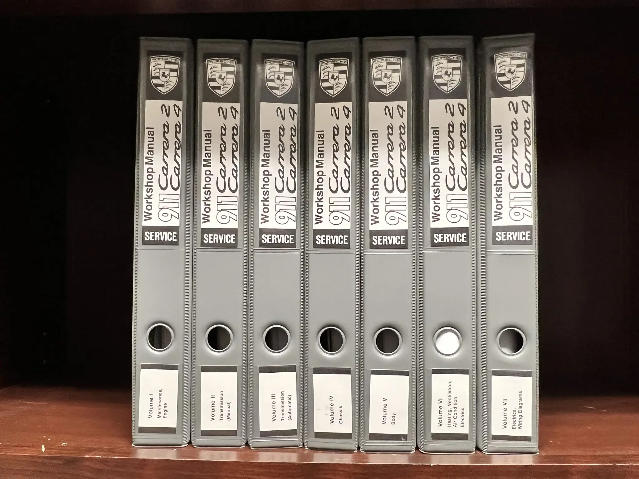 ４冊　セット割引　マール　100年前シリーズ Complete Set of Original Porsche 964 Workshop Manuals | PCARMARKET