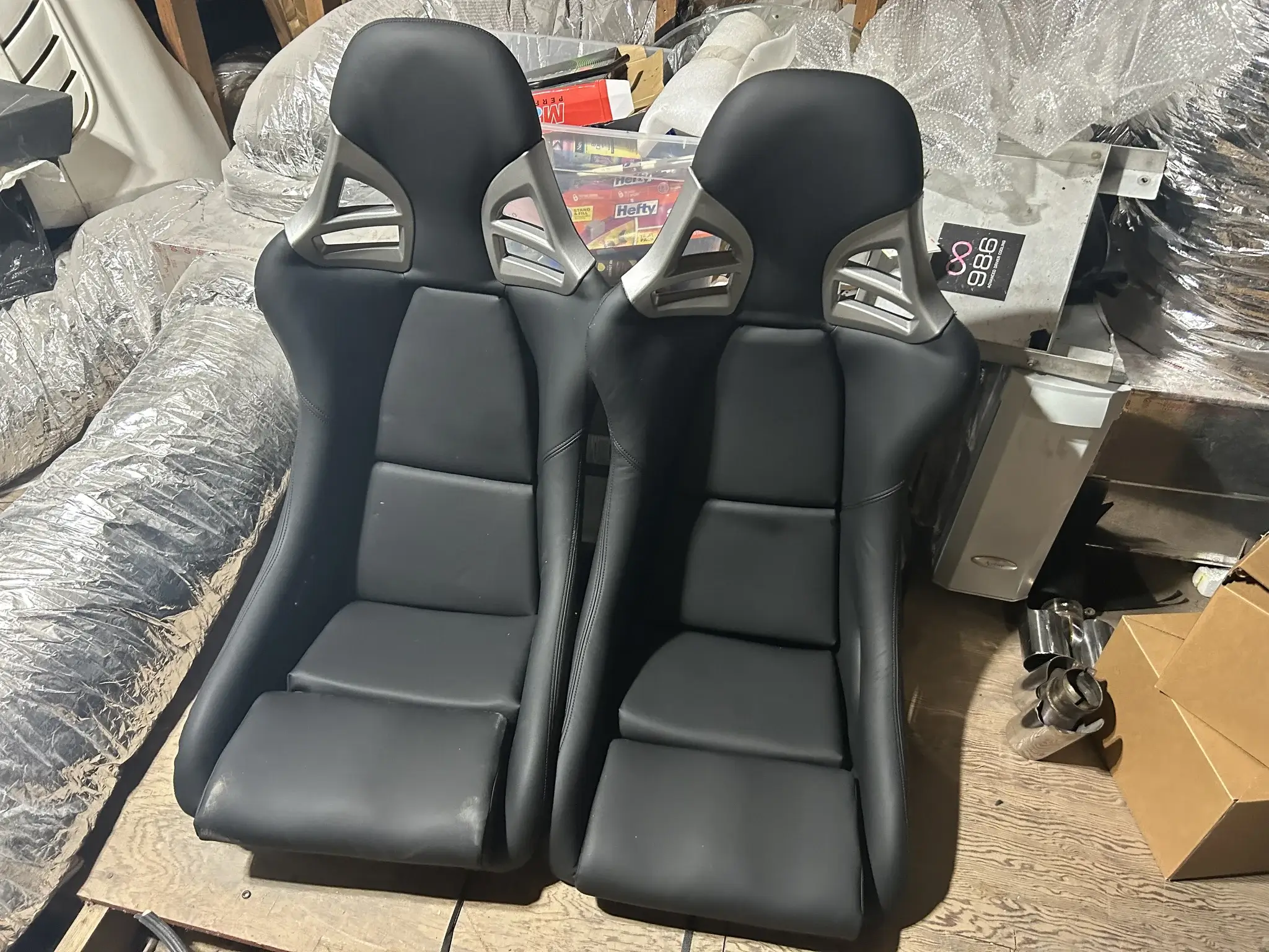 No Reserve Replica Porsche 997 GT3 Bucket Seats | PCARMARKET