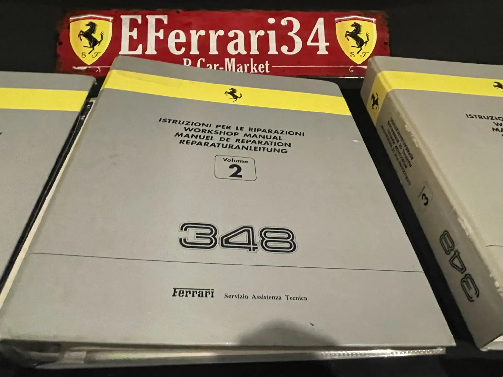 フェラーリ 348 US version オーナーズマニュアル 取扱説明書 フェラーリ 348 US version オーナーズマニュアル 取扱説明書