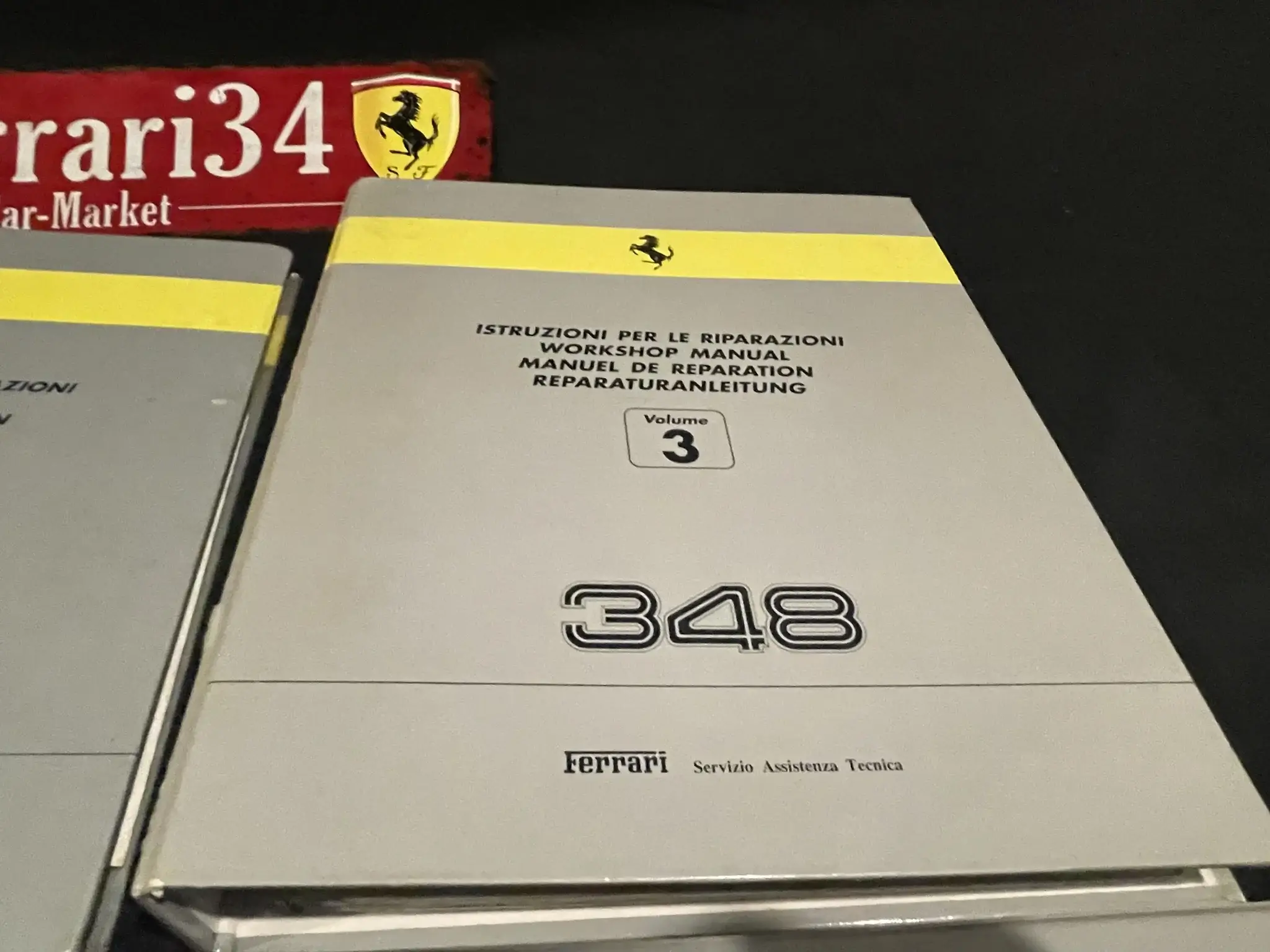 MP: Ferrari 348 Full authentic Factory Workshop Manual Set
