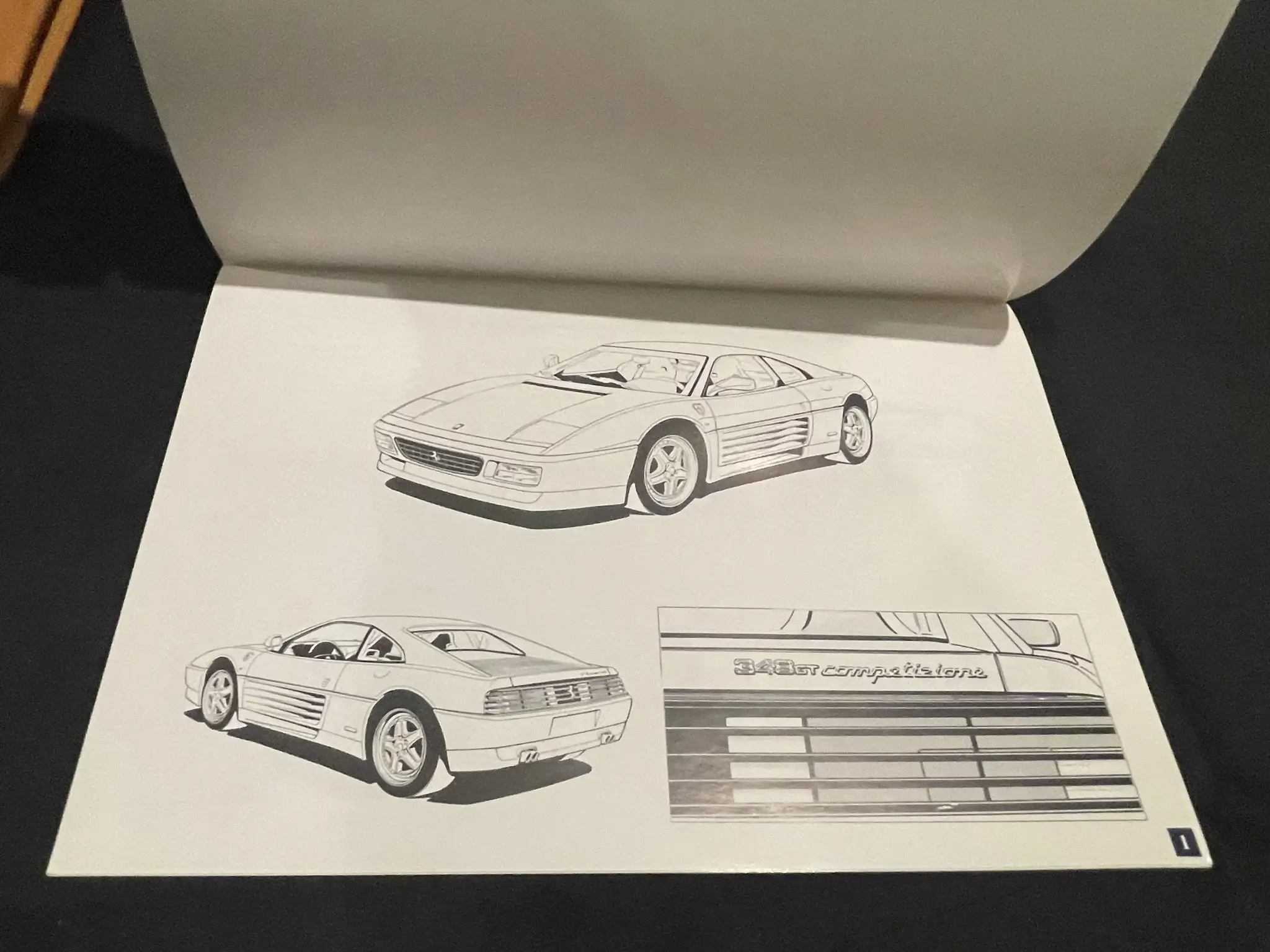MP: Ferrari 348 Full authentic Factory Workshop Manual Set