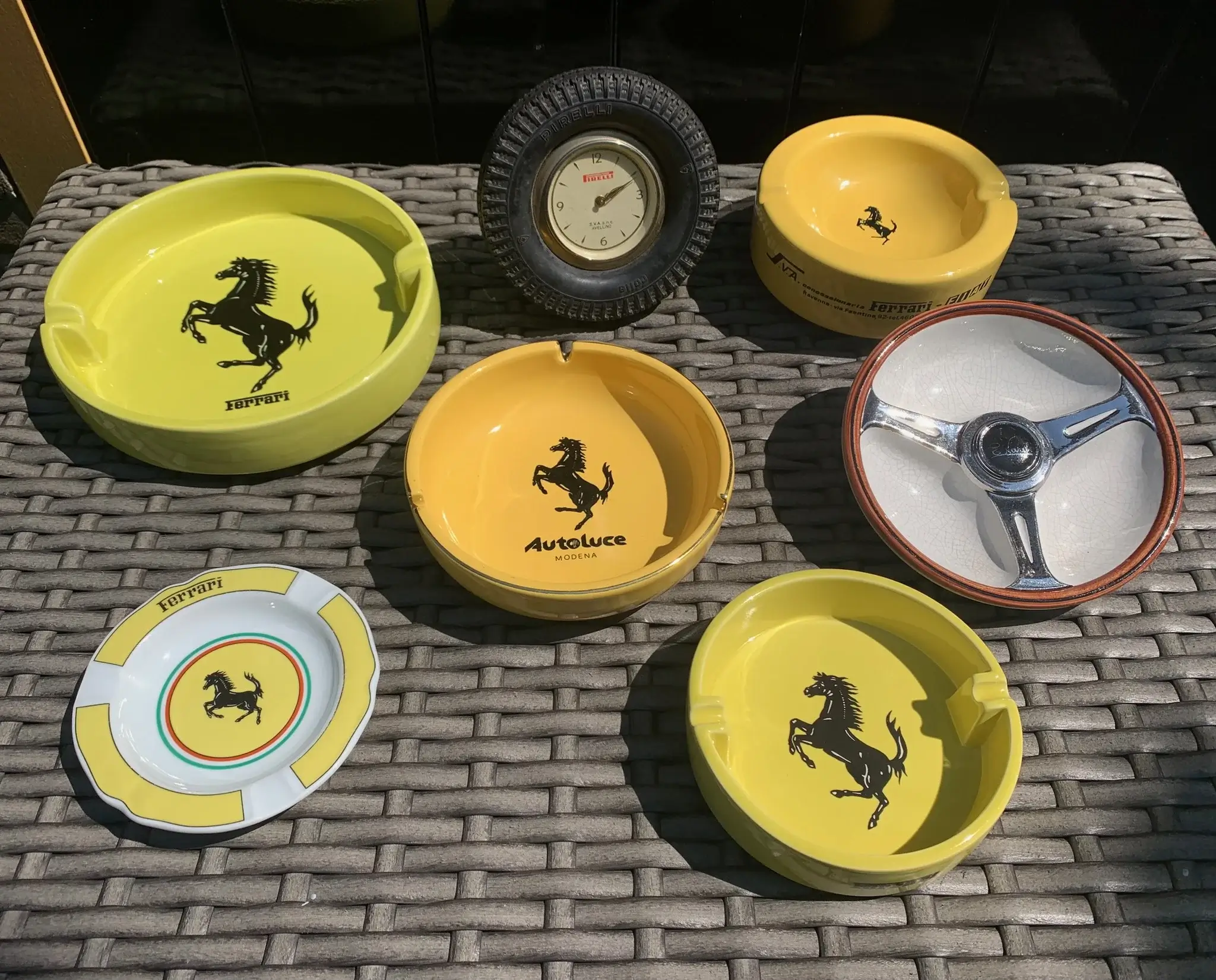 Original Ferrari Dealership Showroom Ashtrays | PCARMARKET