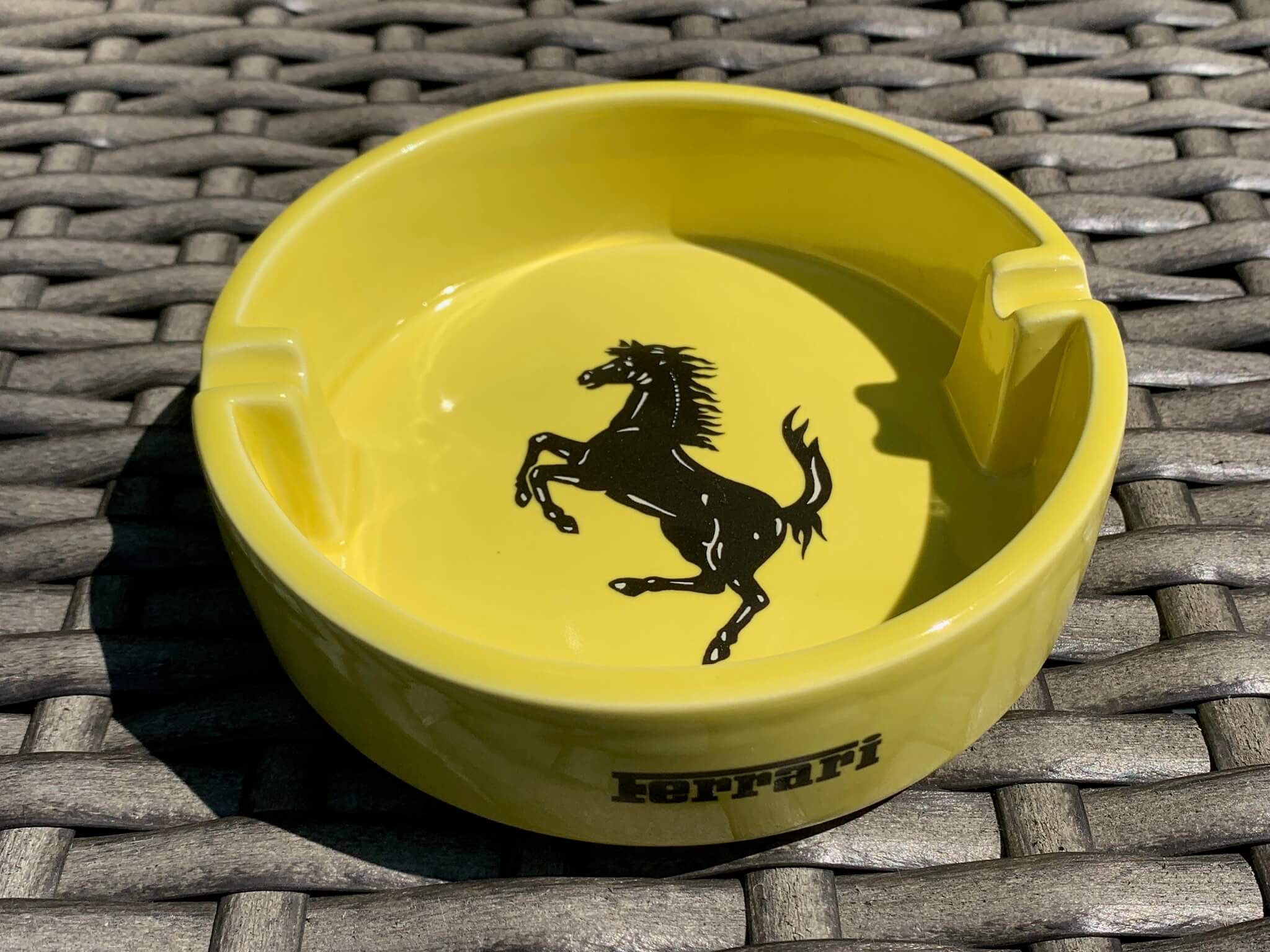 Original Ferrari Dealership Showroom Ashtrays | PCARMARKET
