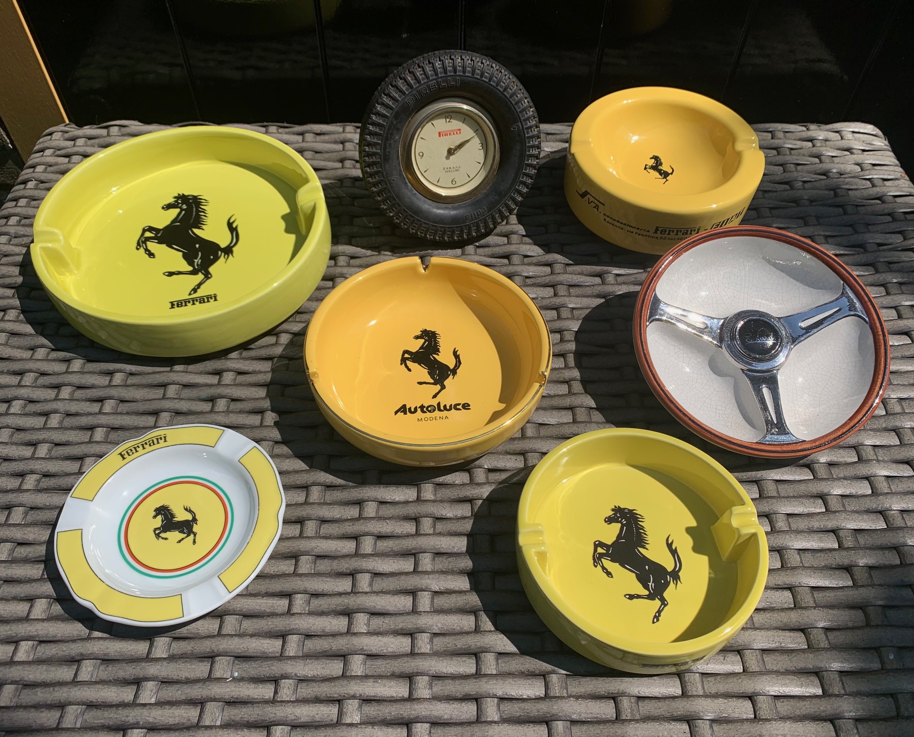 Original Ferrari Dealership Showroom Ashtrays | PCARMARKET