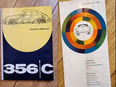 MP: Original Porsche 356 C Driver's Manual and Interior Color