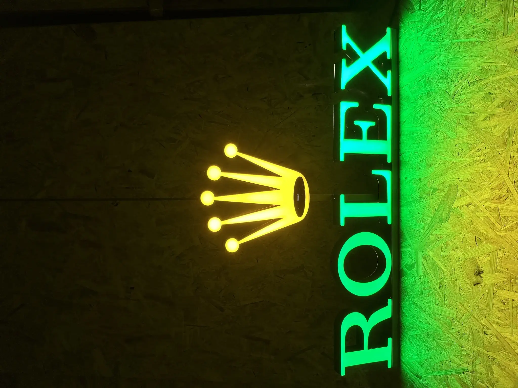 Illuminated Rolex Sign | PCARMARKET