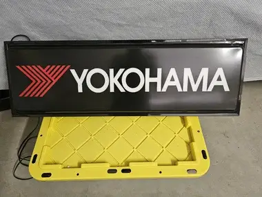 MP: Illuminated Yokohama Tires Sign | PCARMARKET