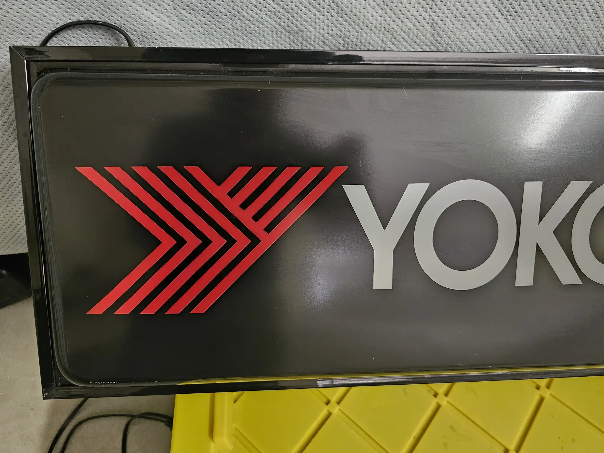 MP: Illuminated Yokohama Tires Sign | PCARMARKET