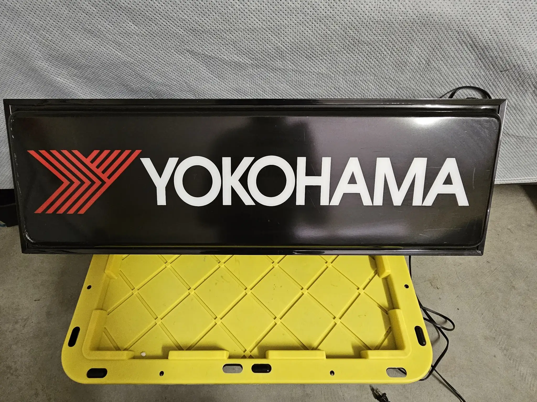 YOKOHAMA GT SPECIAL スチールラジアル 看板 ヨコハマタイヤ GTスペシャル