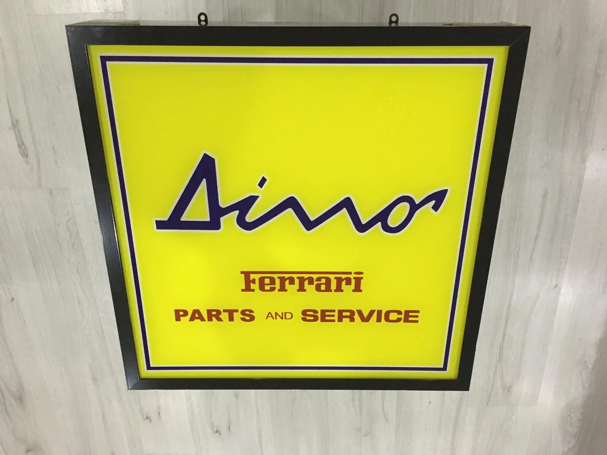 No Reserve Dino Ferrari Parts and Service Style Sign | PCARMARKET