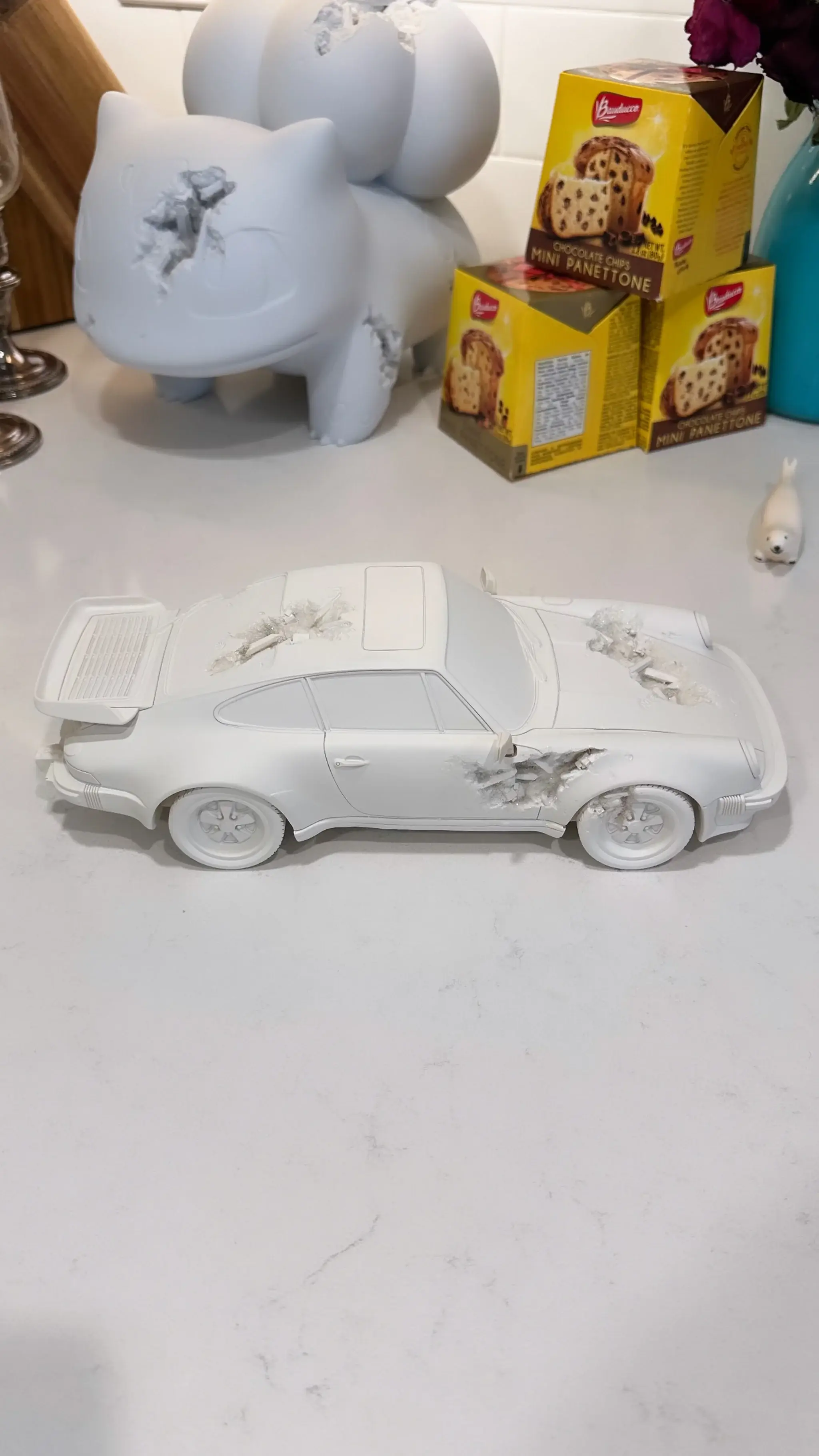 No Reserve Daniel Arsham Eroded Porsche 911 Turbo #090/500
