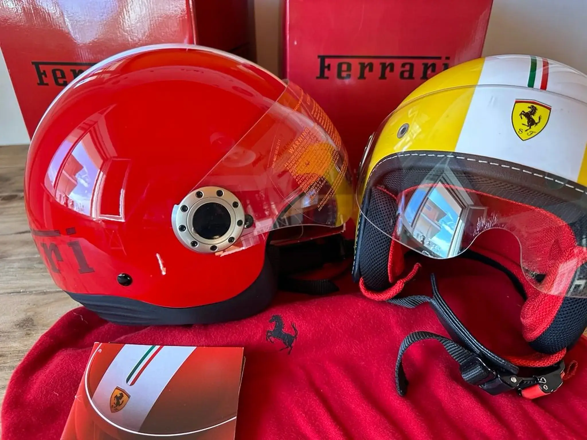 ferrari motorcycle helmet Poster | F1-2000 | Michael Schumacher Celebrate the iconic debut of Lewis Hamilton with Scuderia Ferrari through the Bell 1 2025 Charles Leclerc Signed Japanese