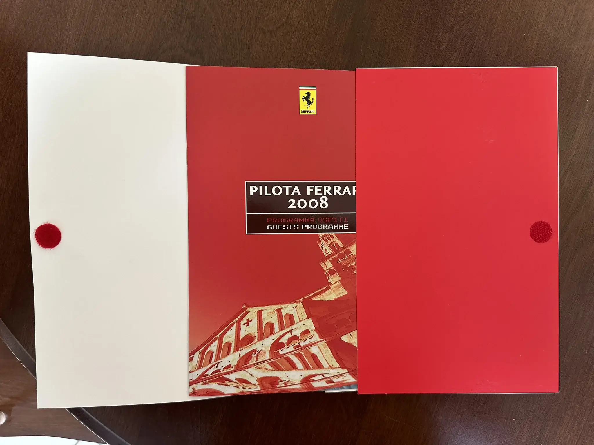 No Reserve Ferrari VIP Passports, brochures, and classic color