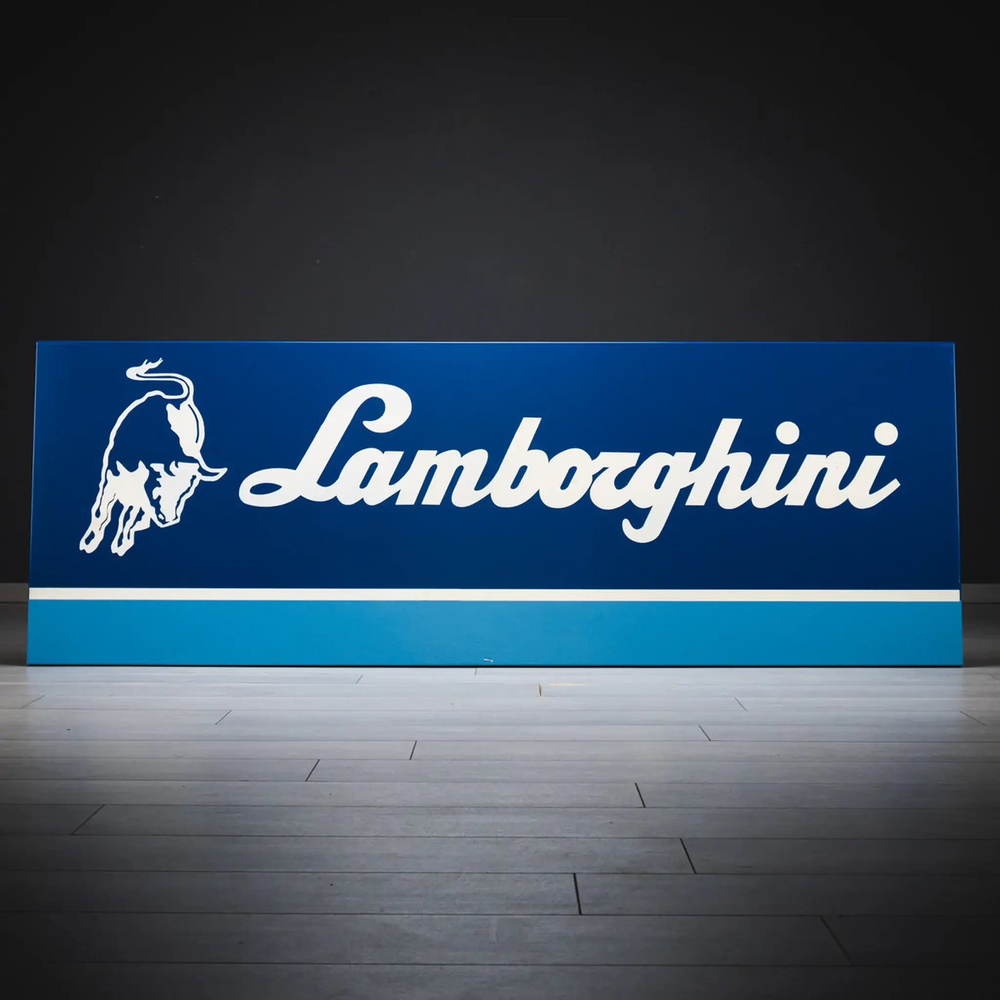 SUPERMATIC メタルサイン MP: 80's Lamborghini Metallic Sign | PCARMARKET