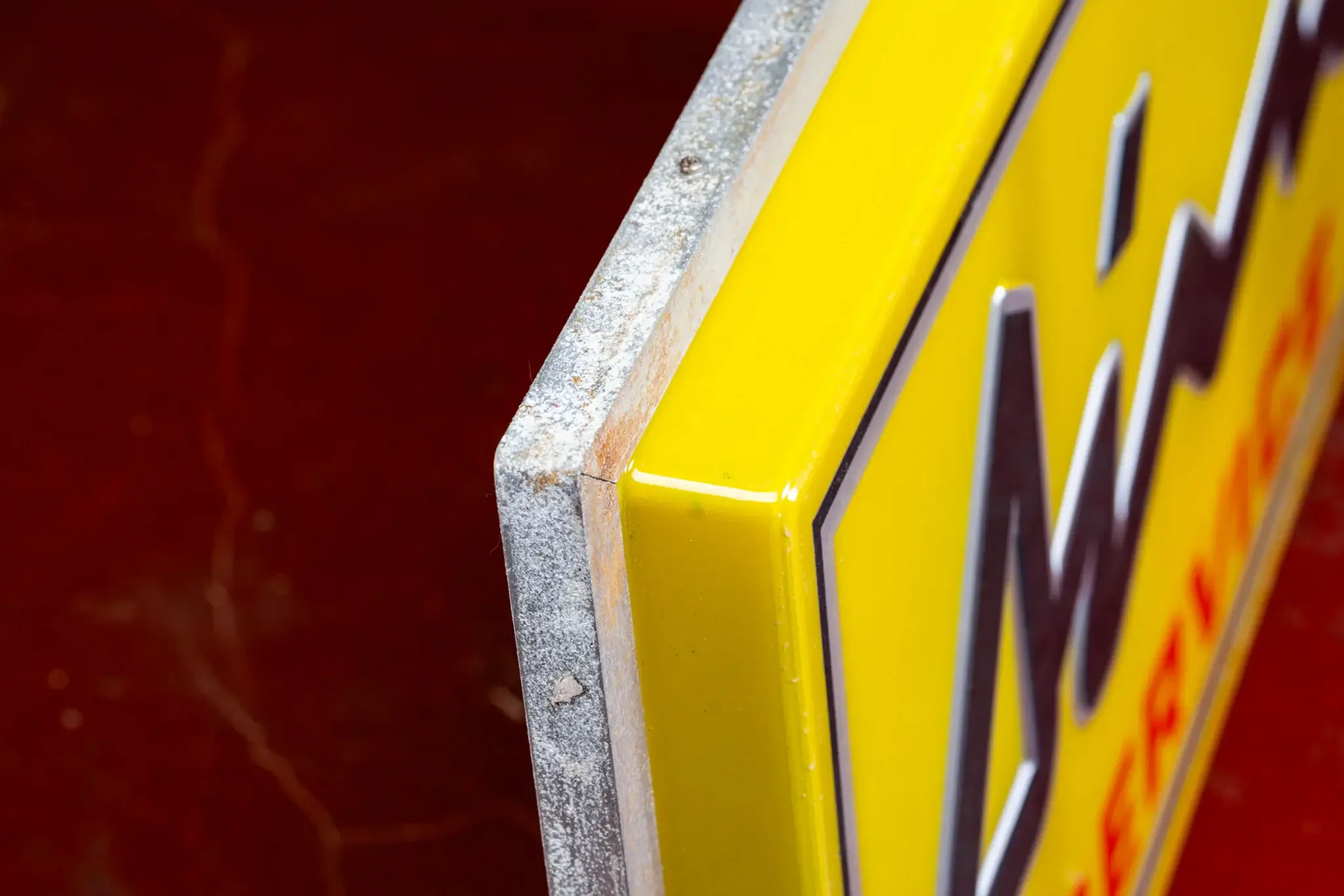 MP: 70's Original Dino Ferrari Service Sign | PCARMARKET