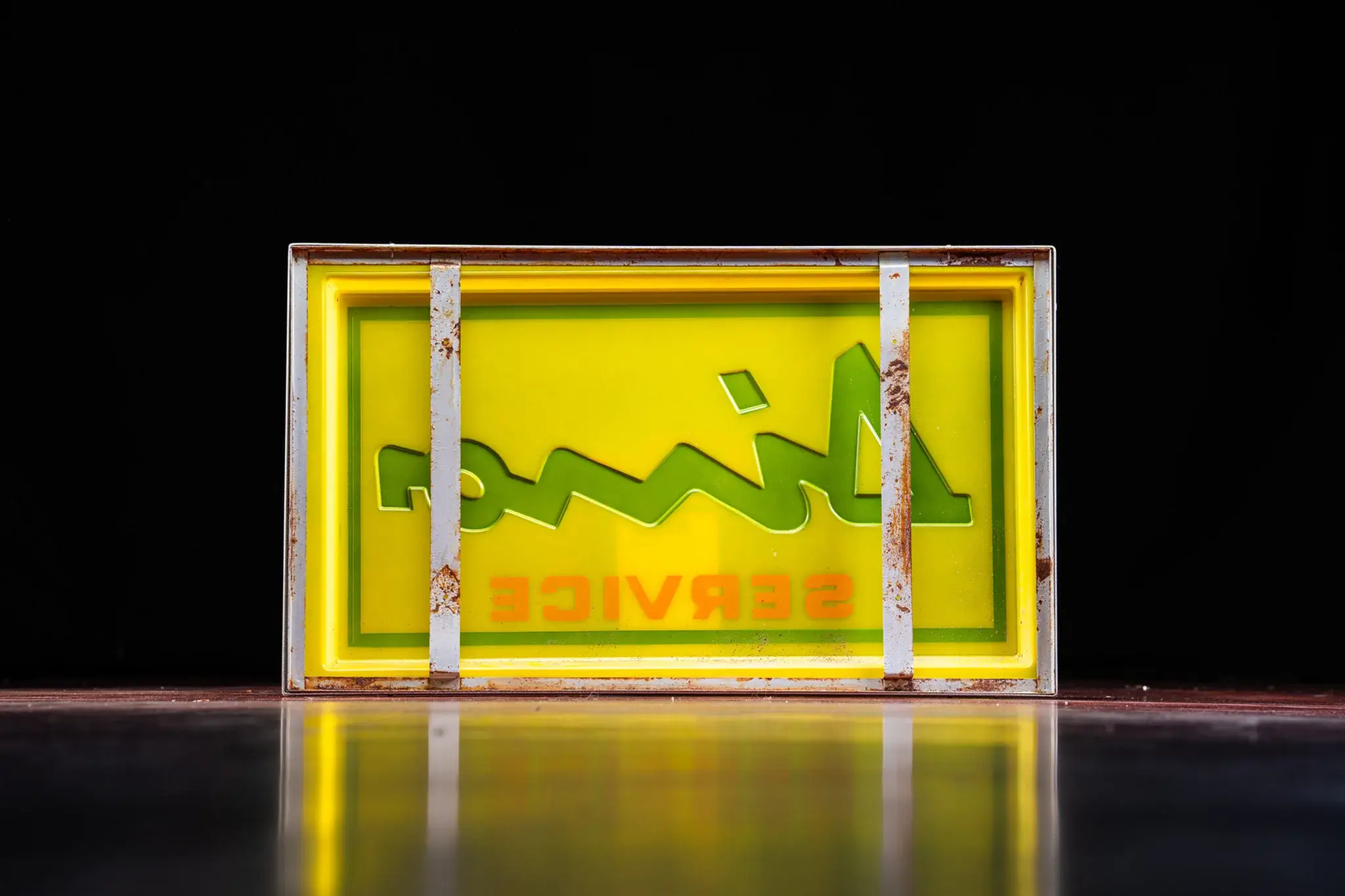 MP: 70's Original Dino Ferrari Service Sign | PCARMARKET