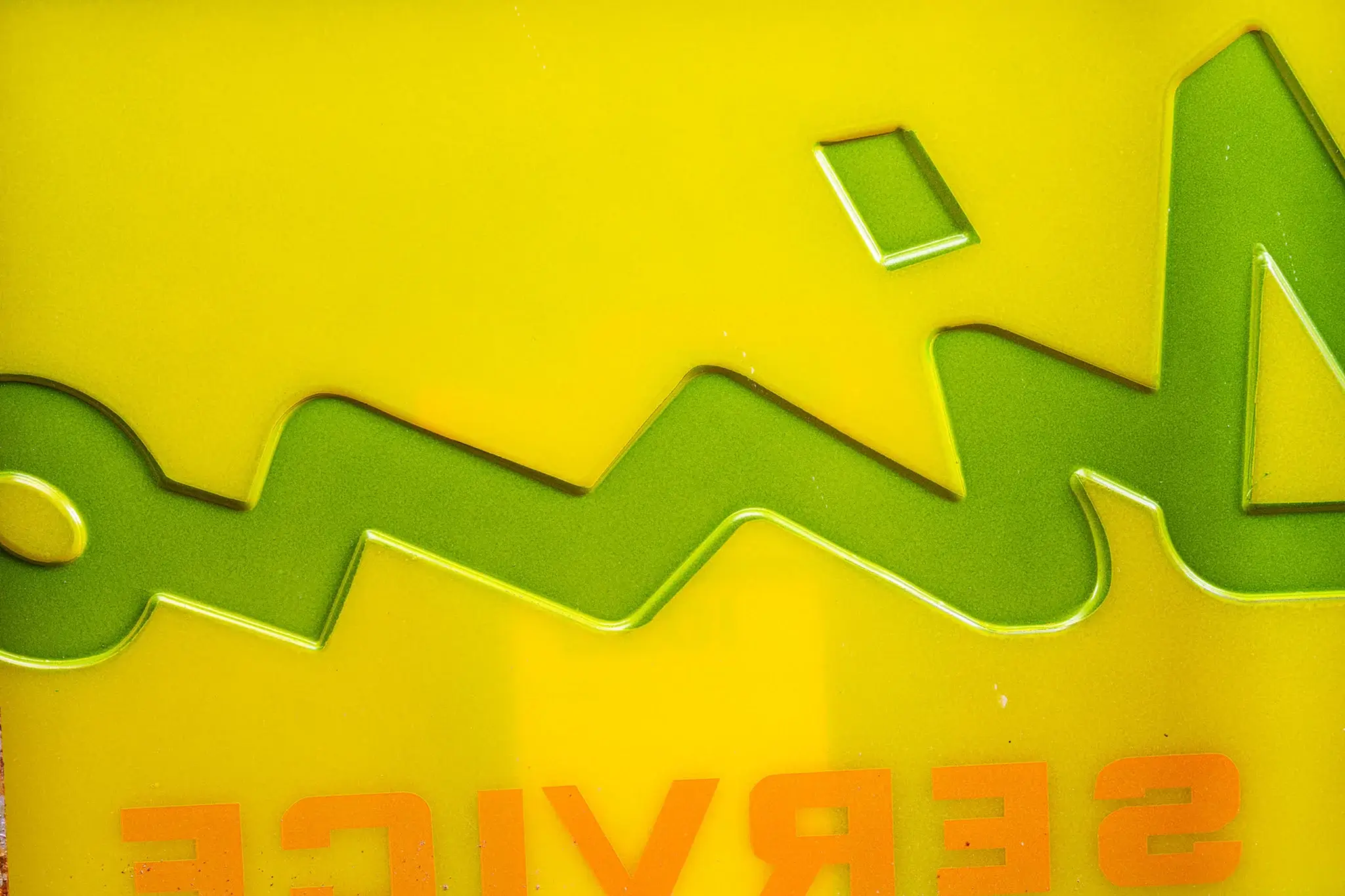MP: 70's Original Dino Ferrari Service Sign | PCARMARKET