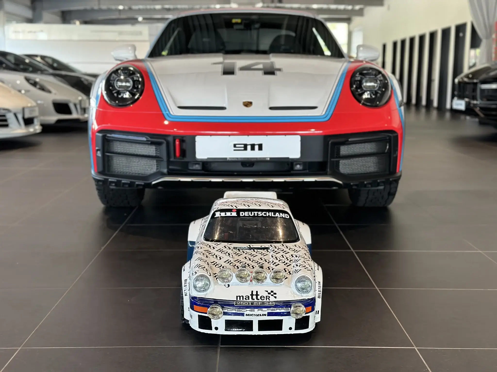 1/43 Spark 1983 Porsche 911 SC No.5 Winner Rallye Du Condroz P Snijers D Colebunders Car Model