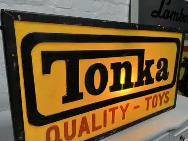 MP: 1960's Illuminated Tonka Sign | PCARMARKET