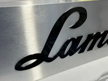 MP: 2000's Lamborghini Showroom Sign | PCARMARKET