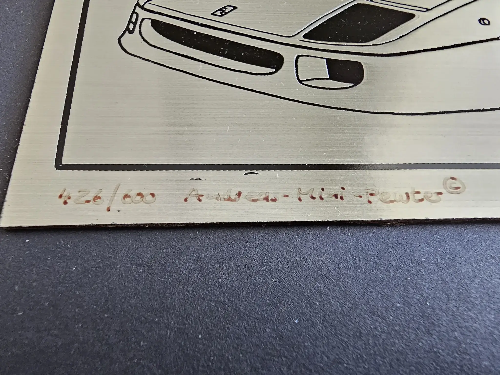 No Reserve Ferrari F40 Art by Andreas Hentrich 426/600 | PCARMARKET