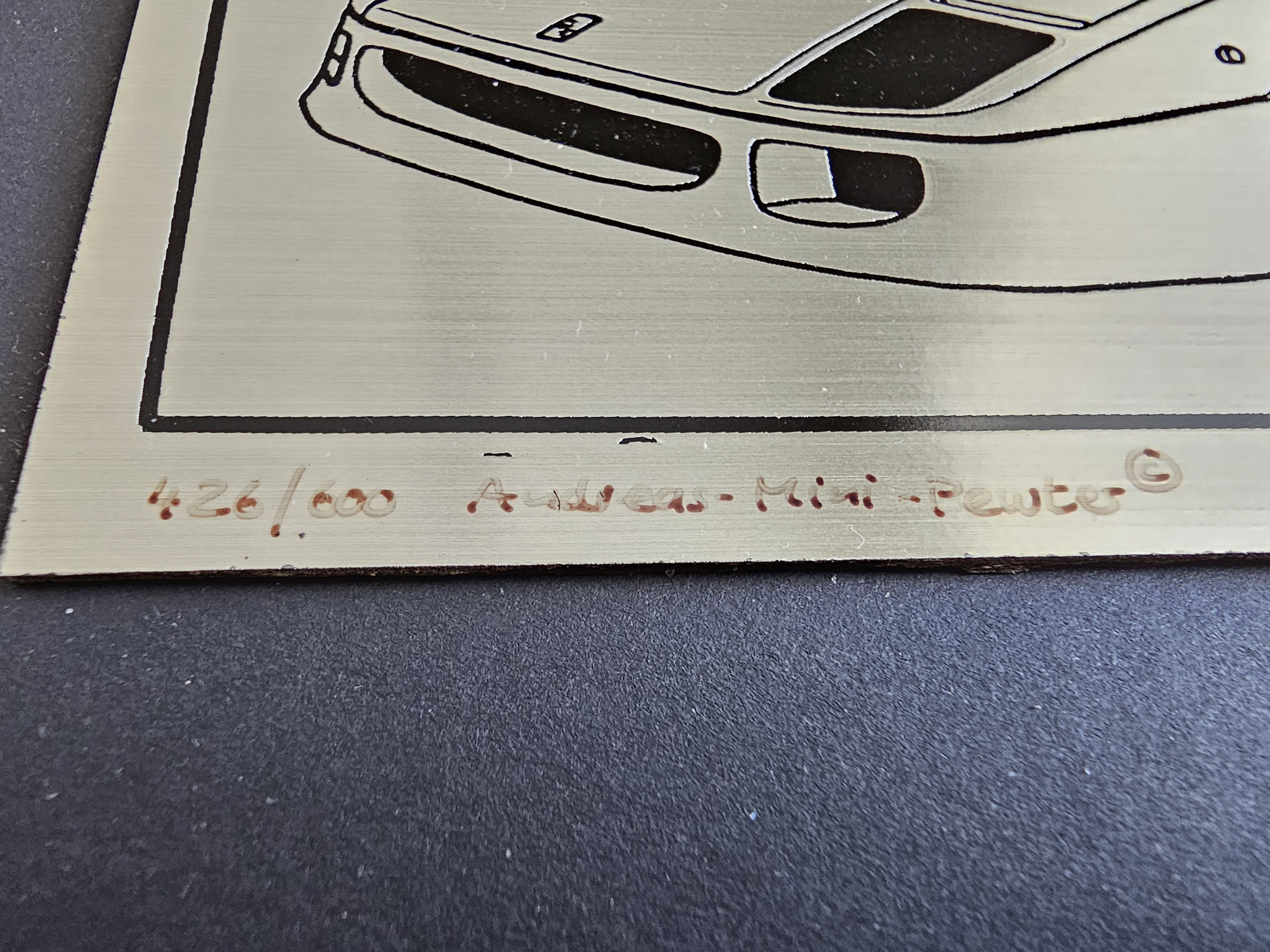 No Reserve Ferrari F40 Art by Andreas Hentrich 426/600 | PCARMARKET