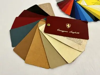 70's Ferrari Carrozzeria Scaglietti Color Range Paint and Leather