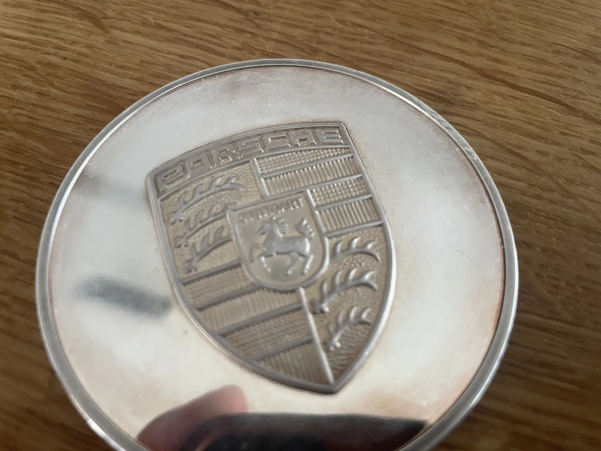 希少！ポルシェ　記念メダル MP: 50th Anniversary Silver Porsche Coin | PCARMARKET