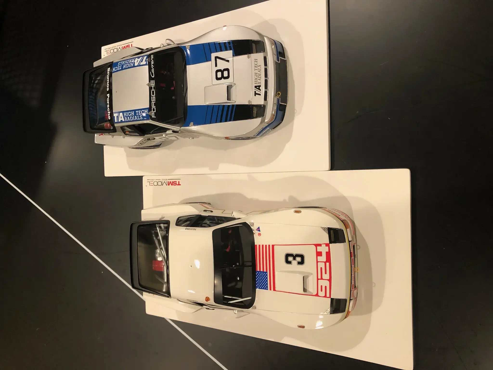 No reserve brand new 1/18 scale TSM Models: 924 GT and 924 GTR