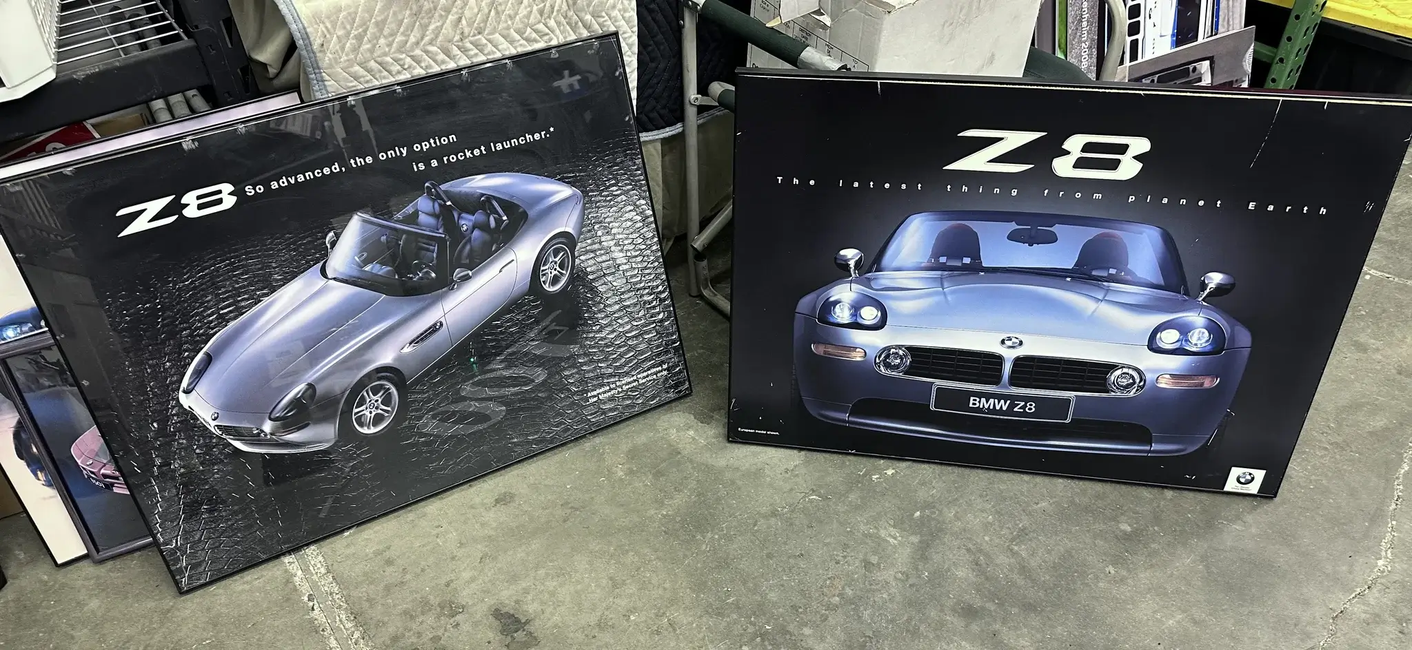 BMW Z8 Memorabilia, Accessories, Owners Manuals and Launch Kit