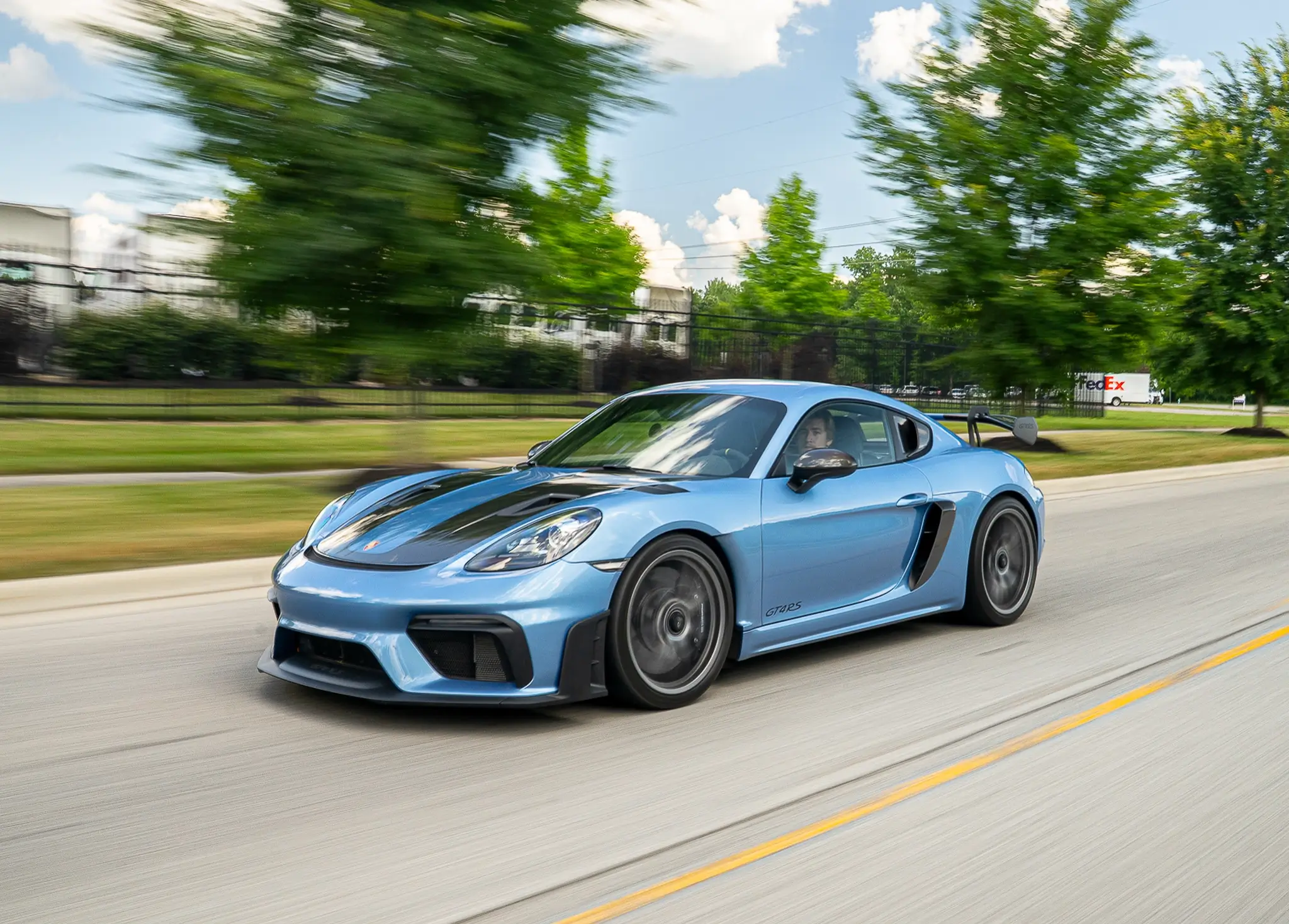 Sonderwunsch PTS Gemini Blue Metallic 2023 Porsche 718 Cayman GT4