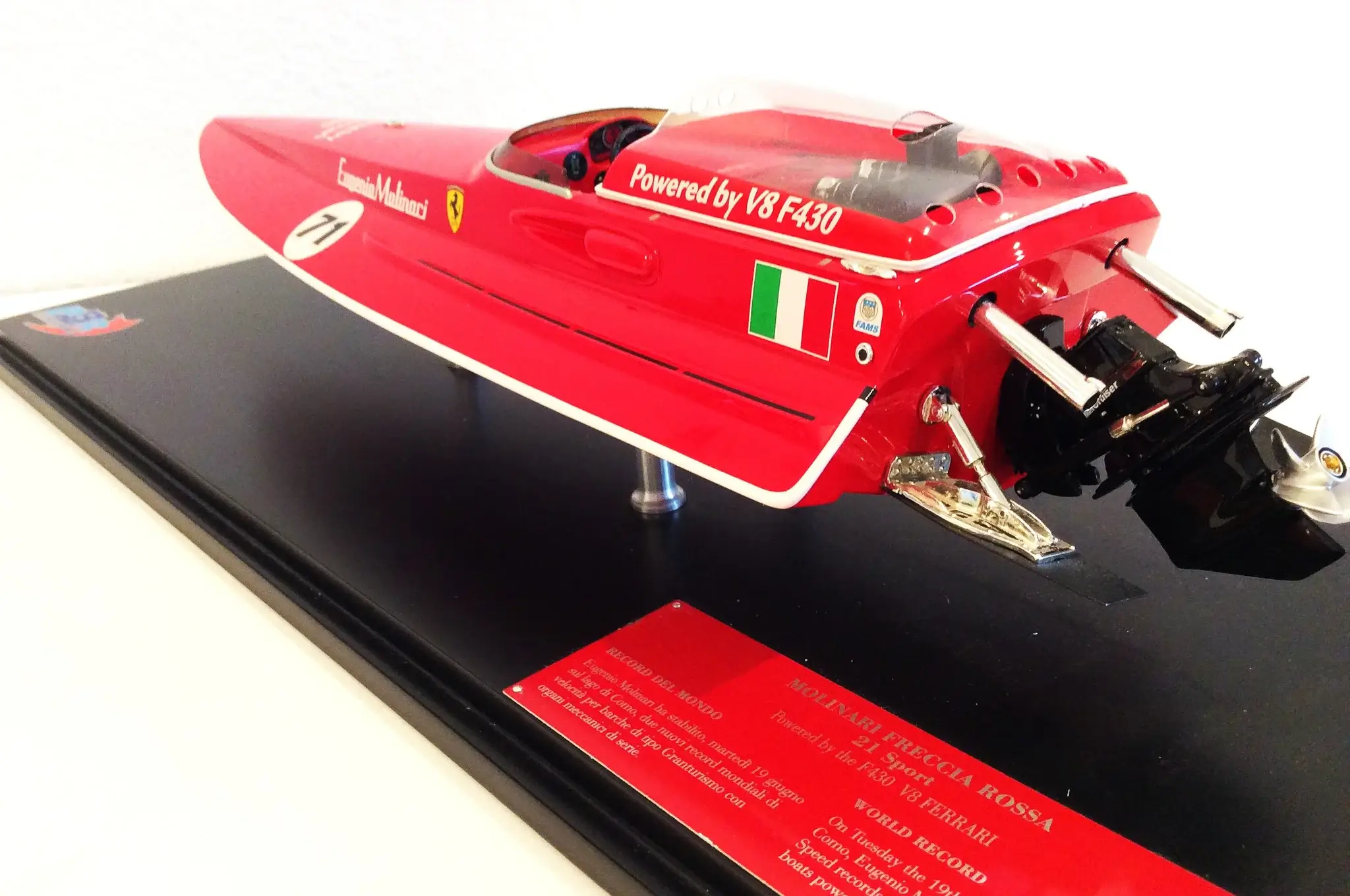 BBR Ferrari F430 Boat | PCARMARKET