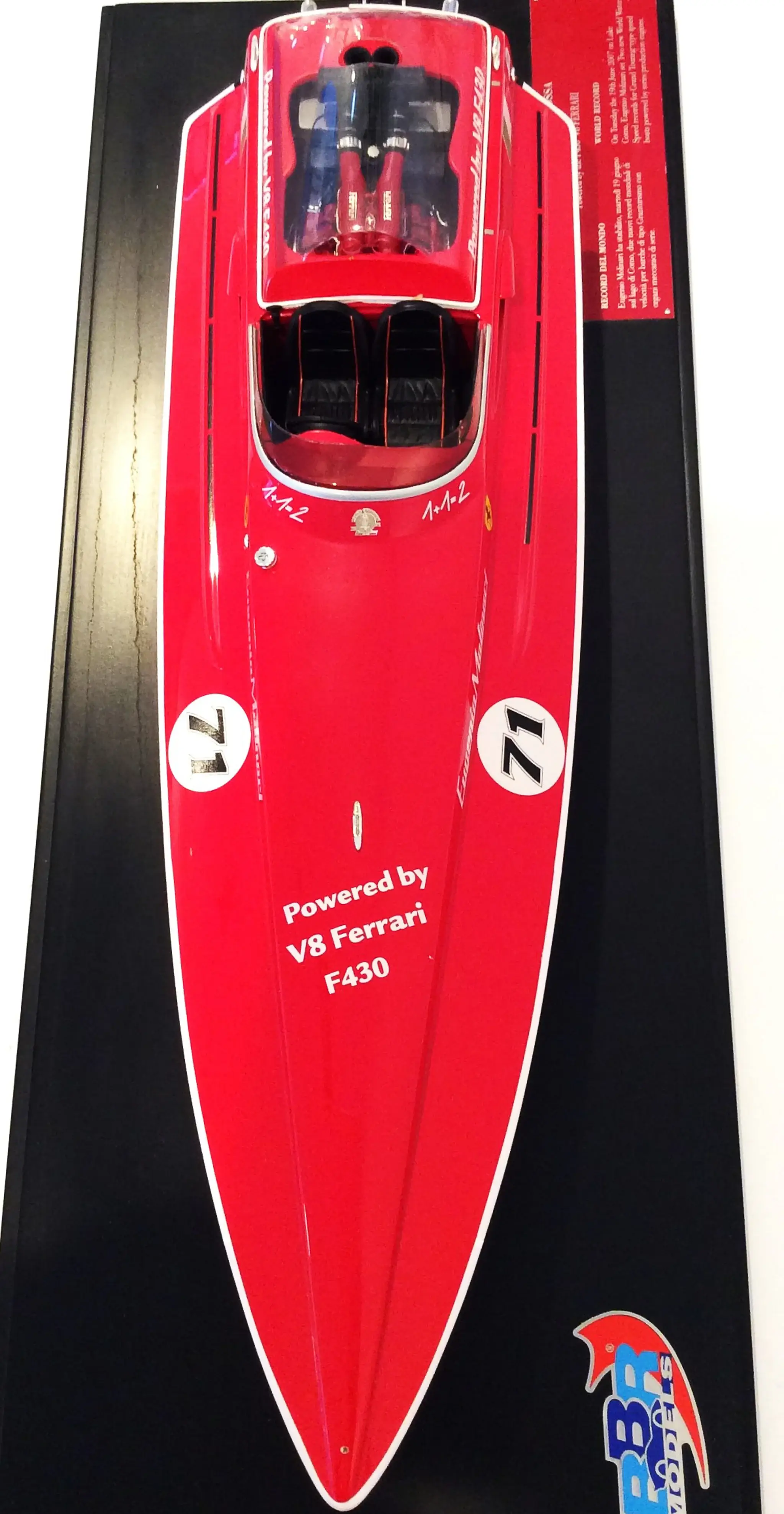 BBR Ferrari F430 Boat | PCARMARKET
