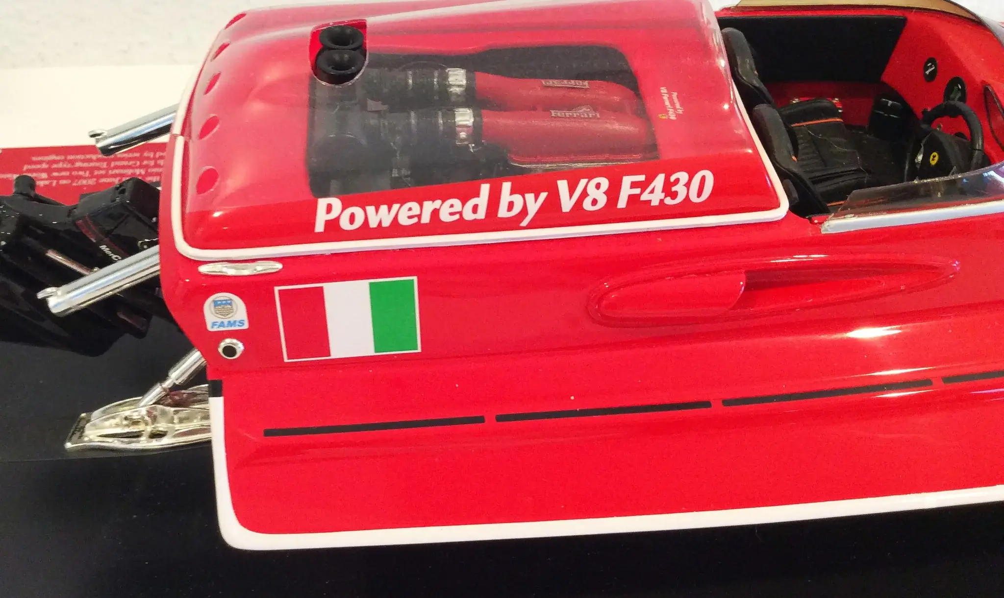 BBR Ferrari F430 Boat | PCARMARKET