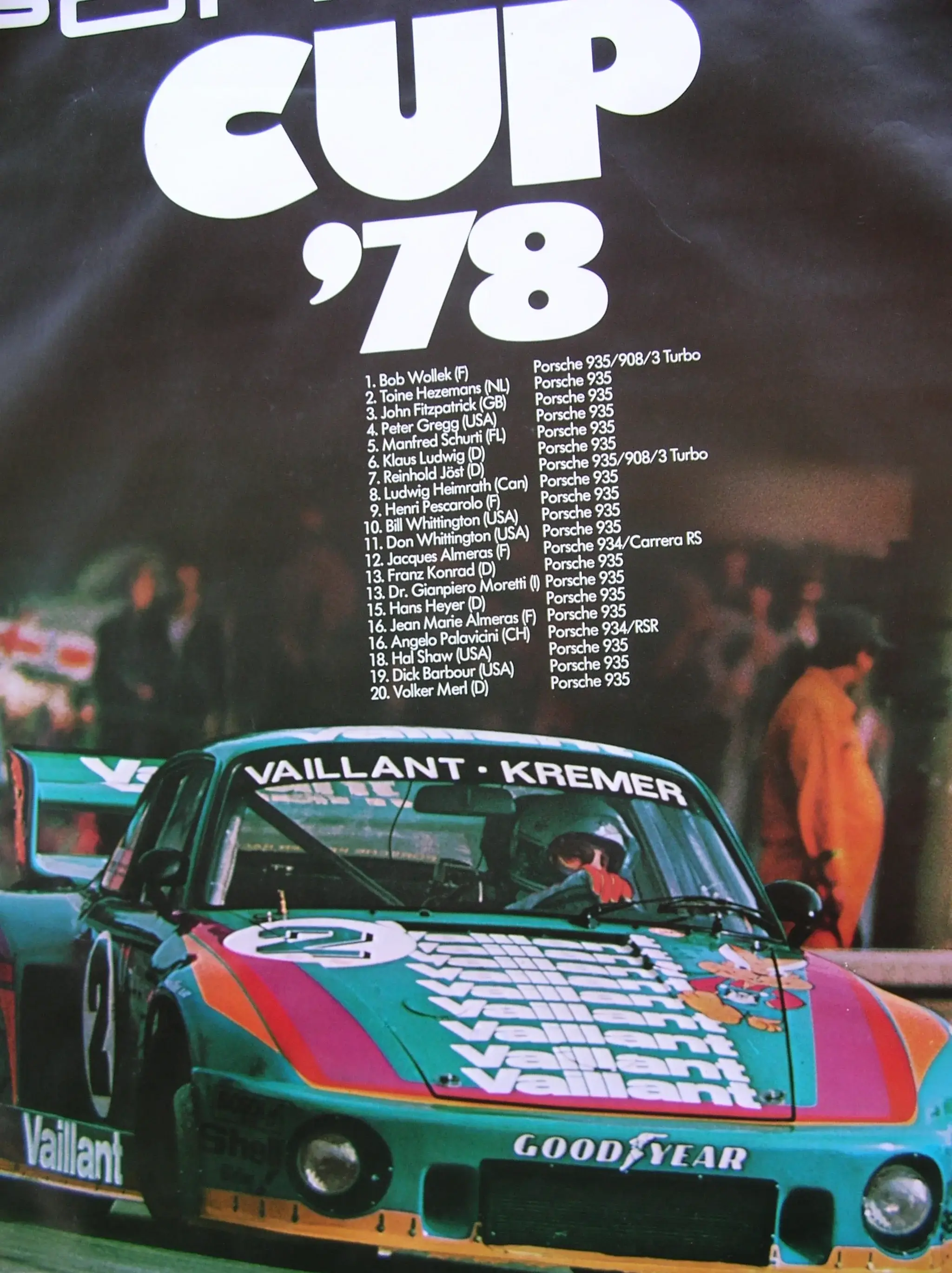 MP: Collection of 87 Authentic Vintage Porsche Racing Posters from ...