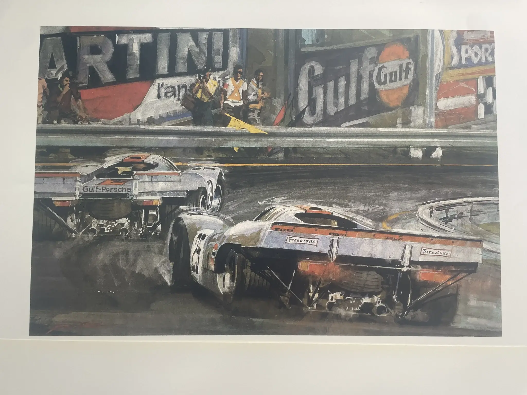 MP: Walter Gotschke 1988 Porsche Calender and Framed Prints