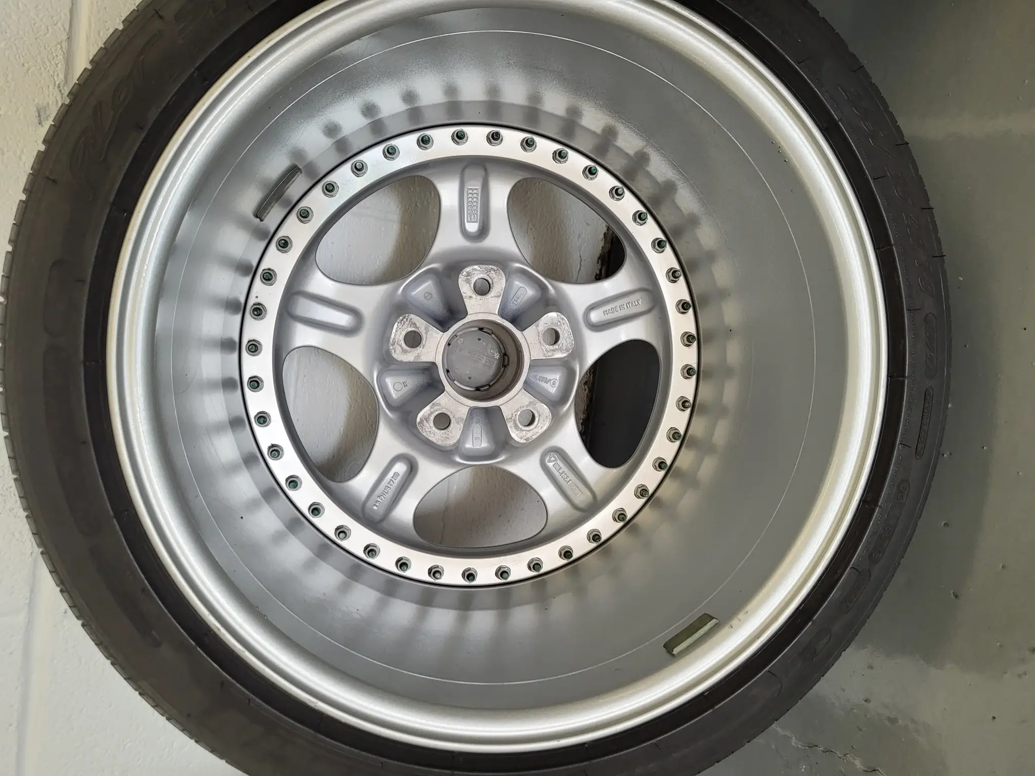 mk Porche 純正ホイール SPEEDLINE製 Pileli純正 ポルシェ純正スピード