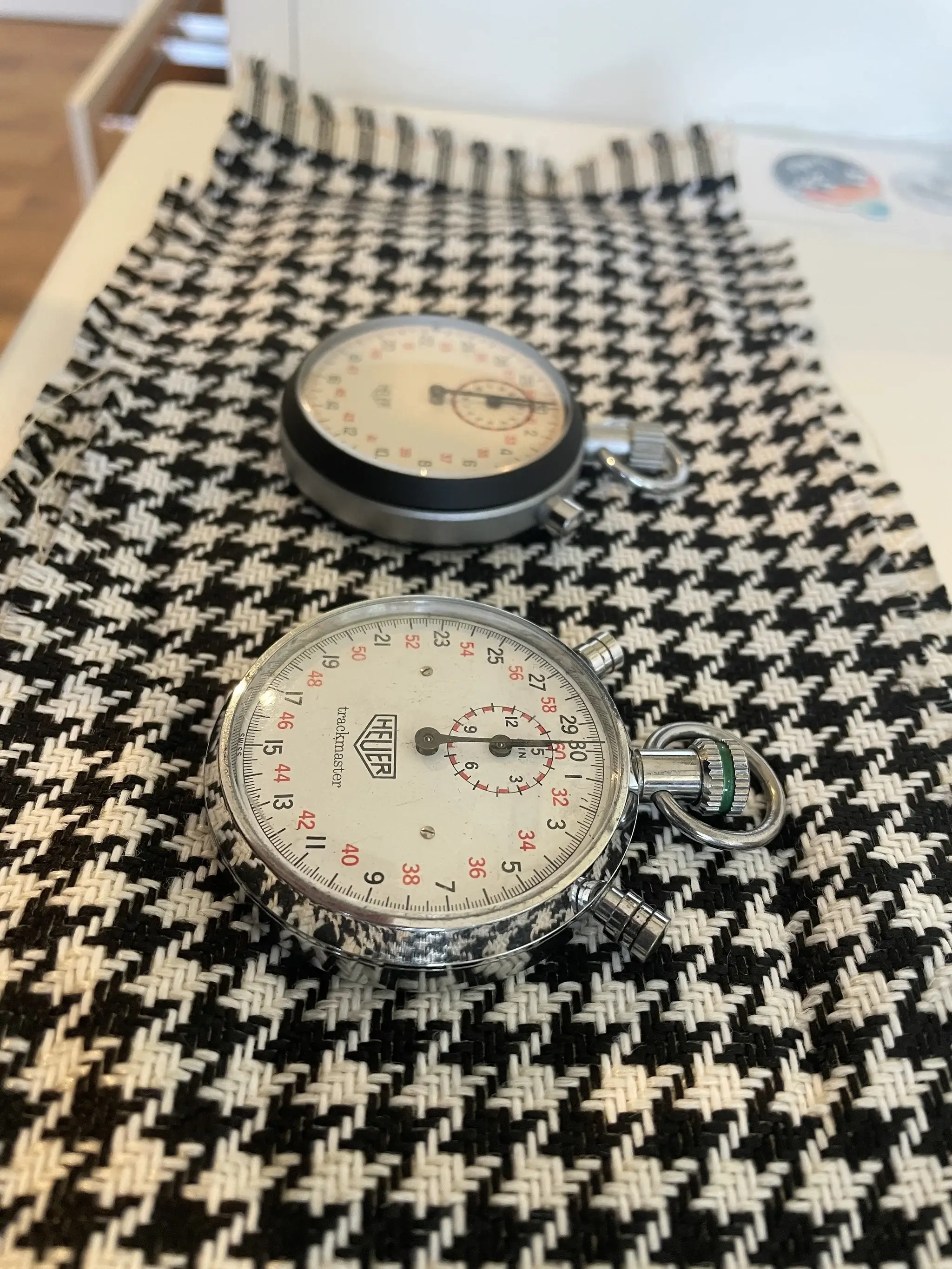 No Reserve Heuer Trackmaster 8032 & 7700 Stopwatch | PCARMARKET