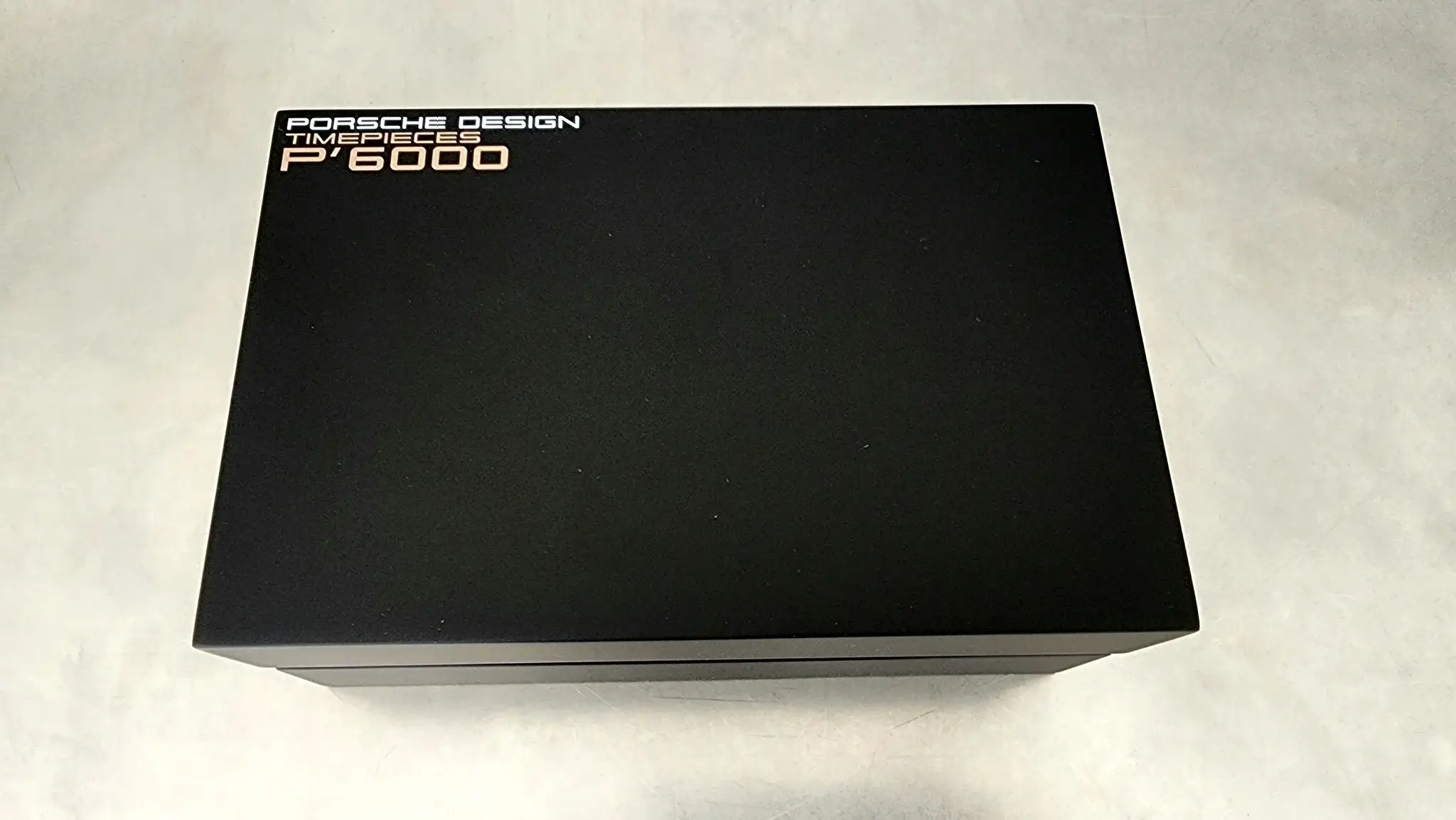 PORSCHE DESIGN ヒュミドール No Reserve Porsche Design P'6620 Dashboard Titanium Chronograph