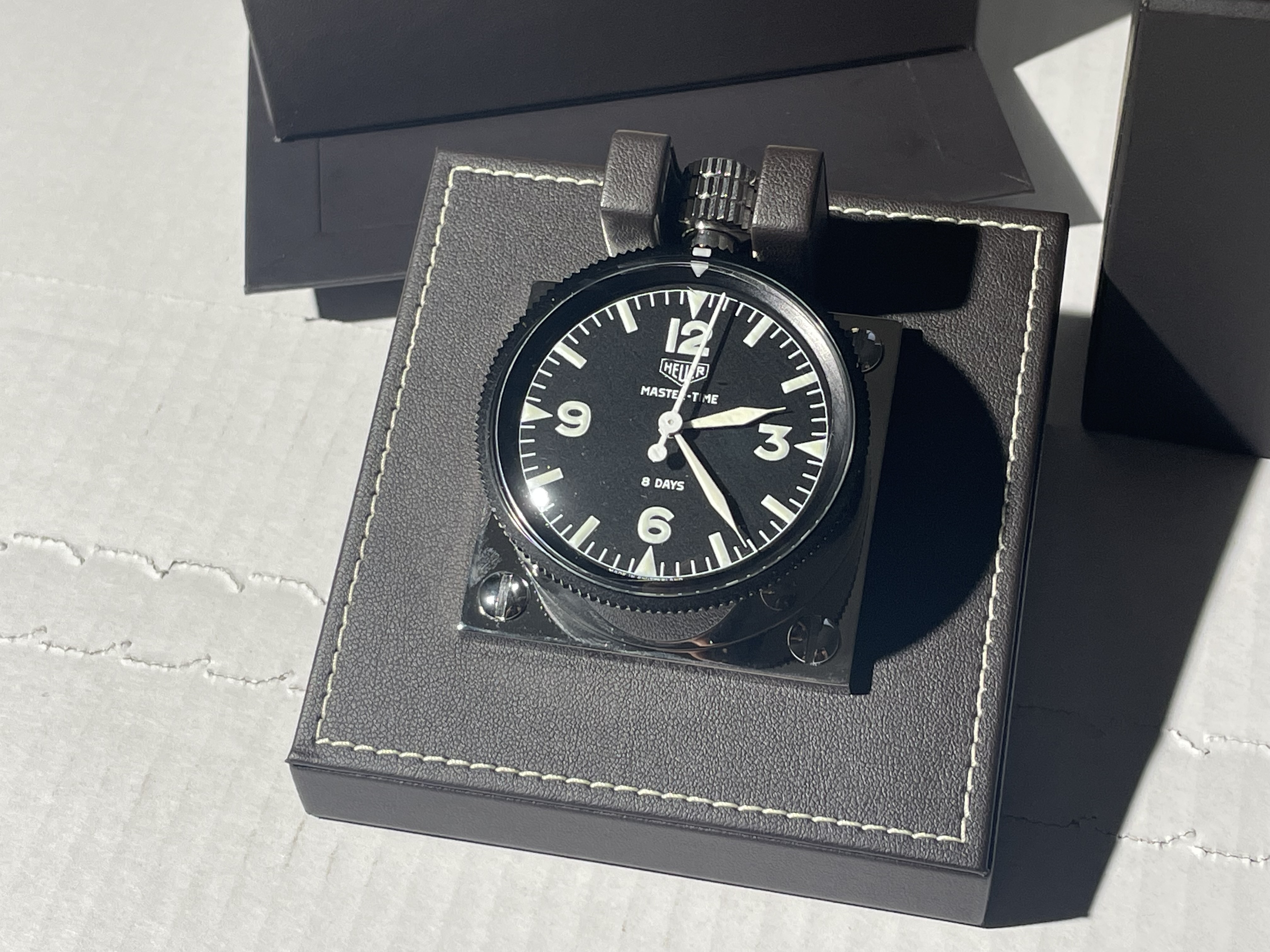 MP: TAG Heuer Master-Time Desk Clock | PCARMARKET