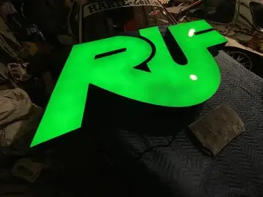 Illuminated RUF Sign (82