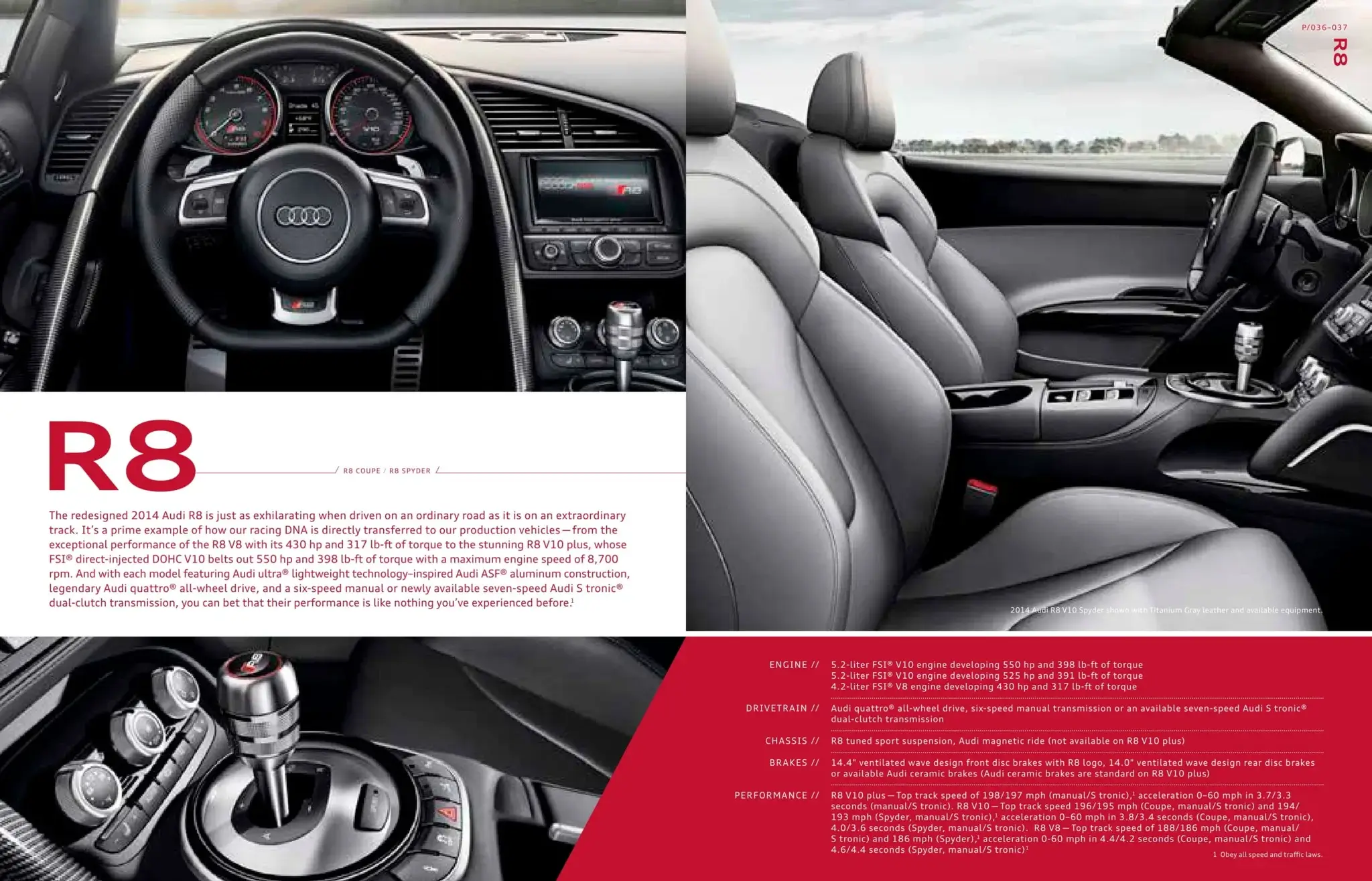 MP: 13k-Mile 2014 Audi R8 Spyder V10 Quattro | PCARMARKET
