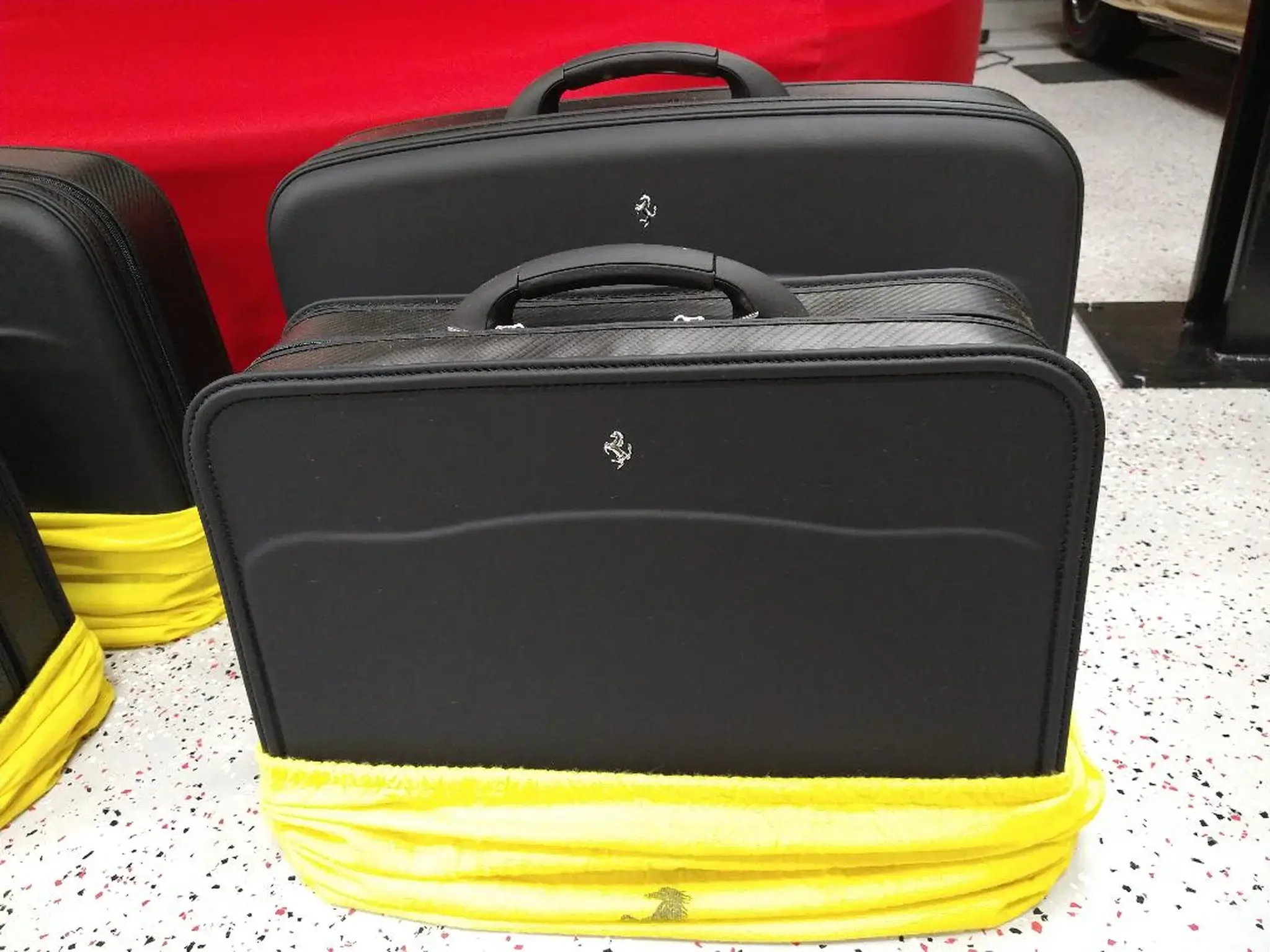 MP: New Old Stock Carbon Fiber Ferrari F430 Luggage Set by