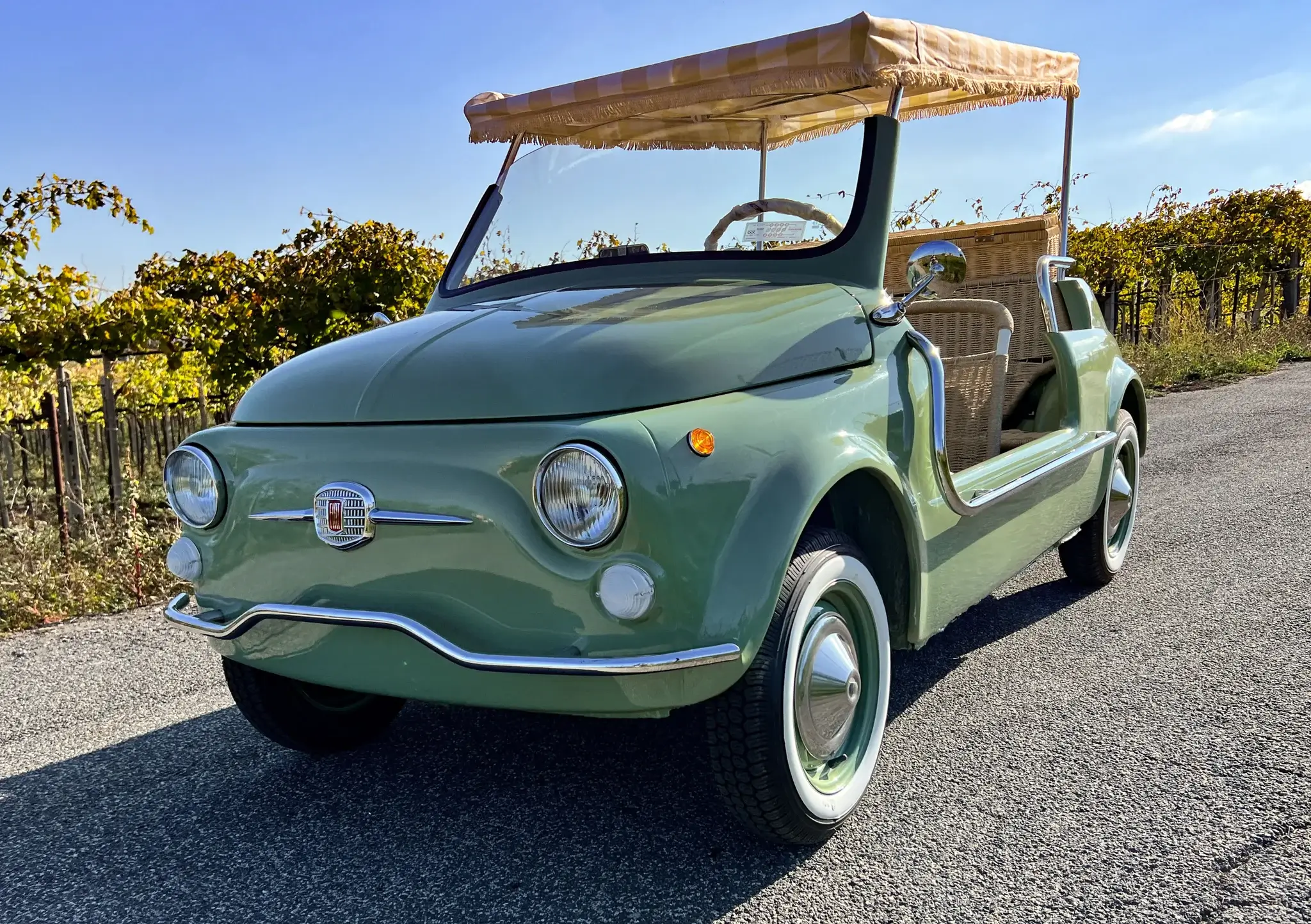 フィアット 500 MP: 1971 Fiat 500 Jolly by Affaris Bullonati | PCARMARKET