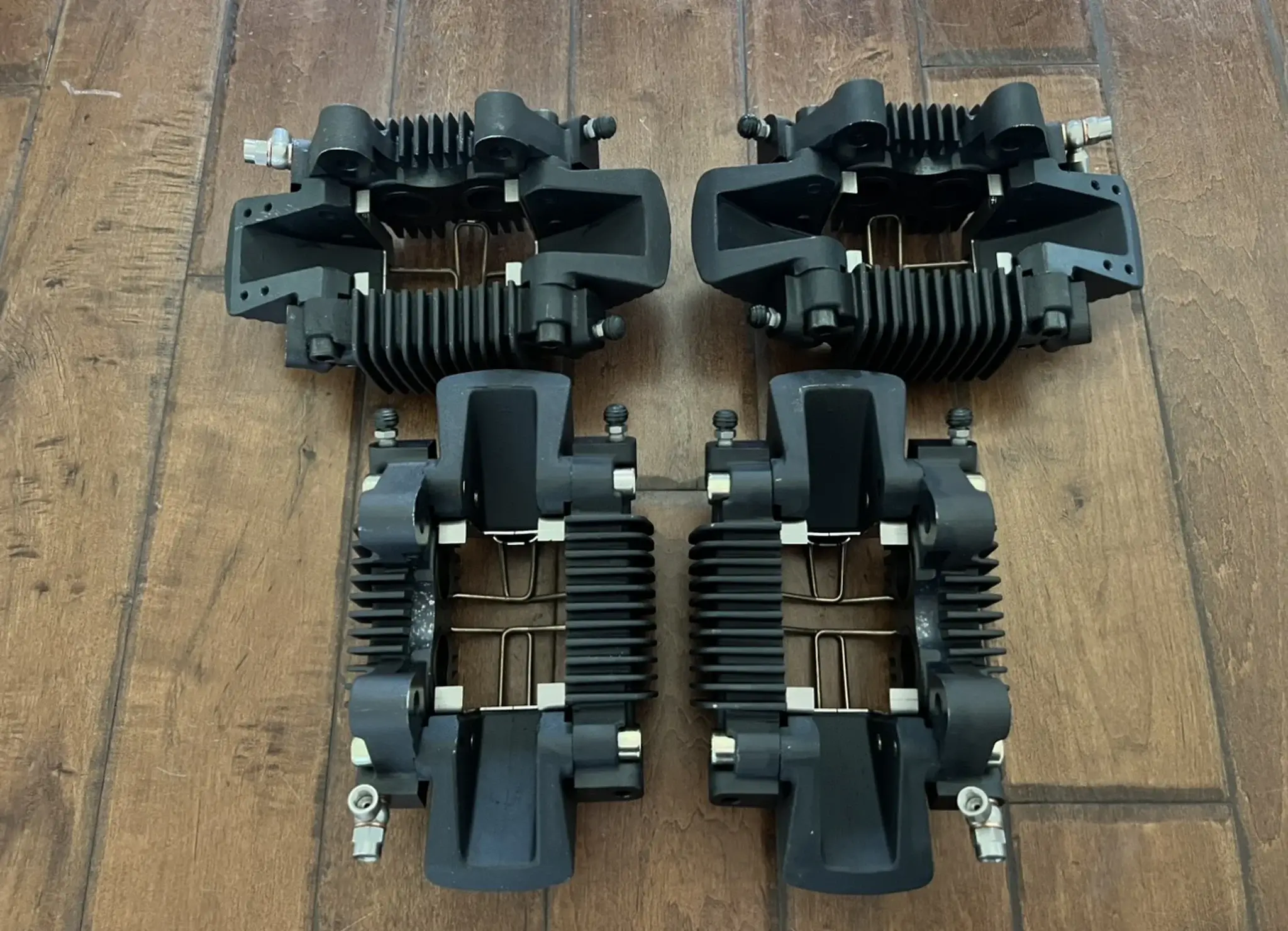 MP: Brand New 917 Style Large Finned Brake Calipers | PCARMARKET