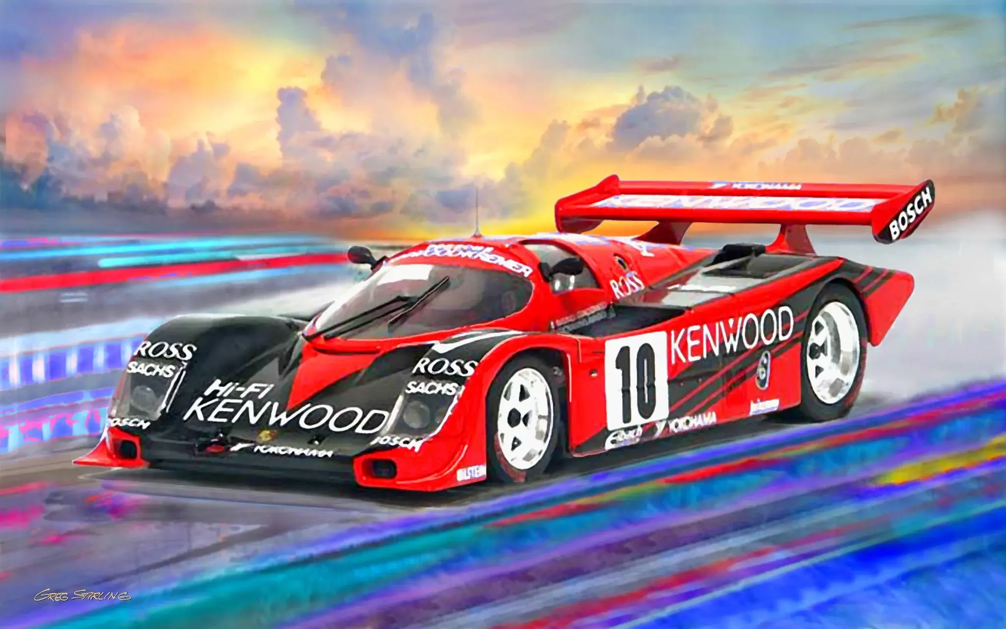 Porsche 962C, Winner 24 Hours at Le Mans